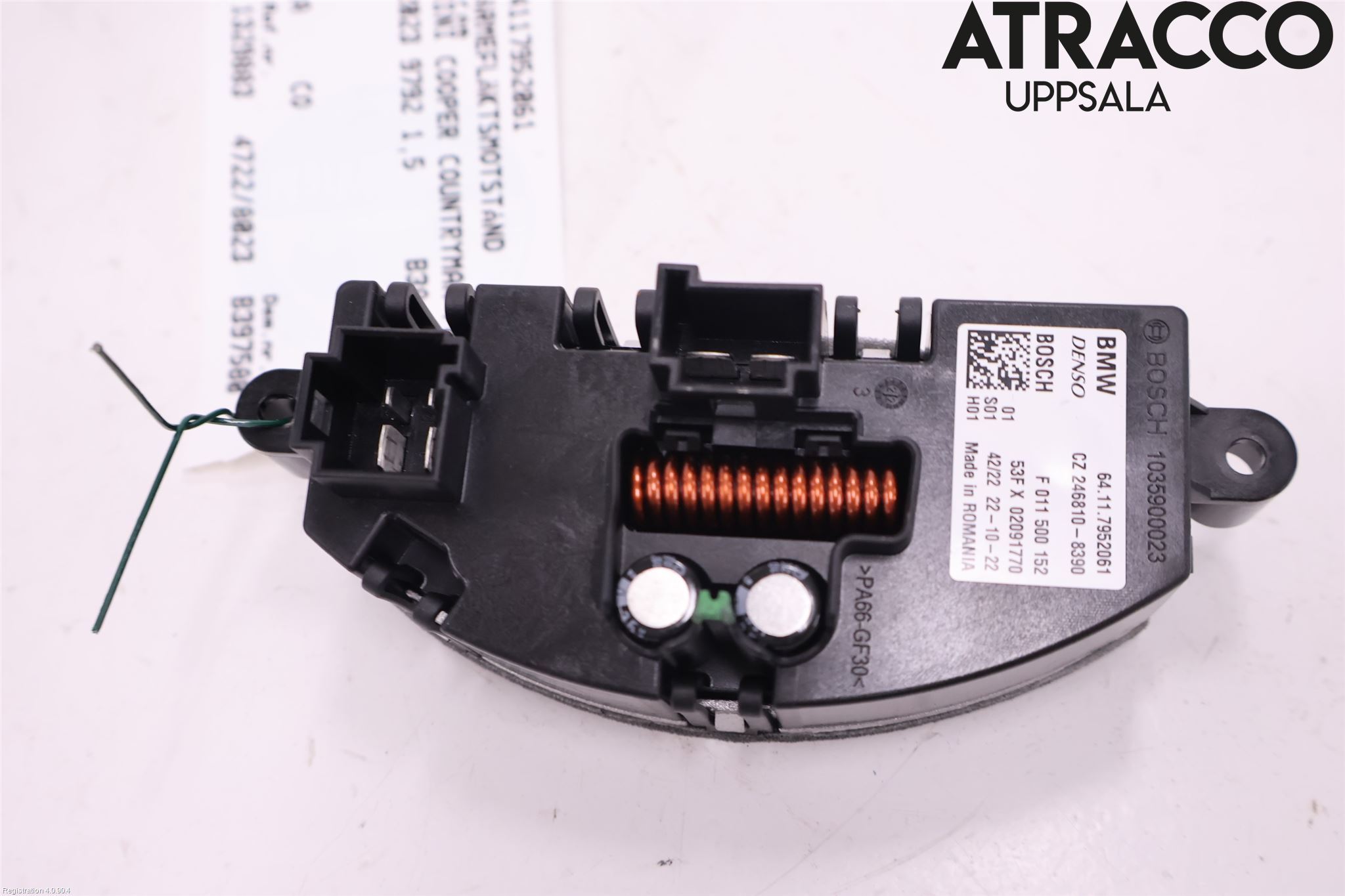 Mini COUNTRYMAN F60 17-23 Varmeapparat Viftemotstand
