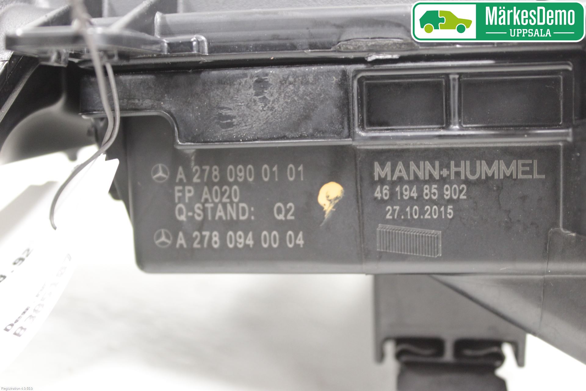 Mercedes-Benz MB S-KLASS (W222) 13-20 Luftfilter Boks