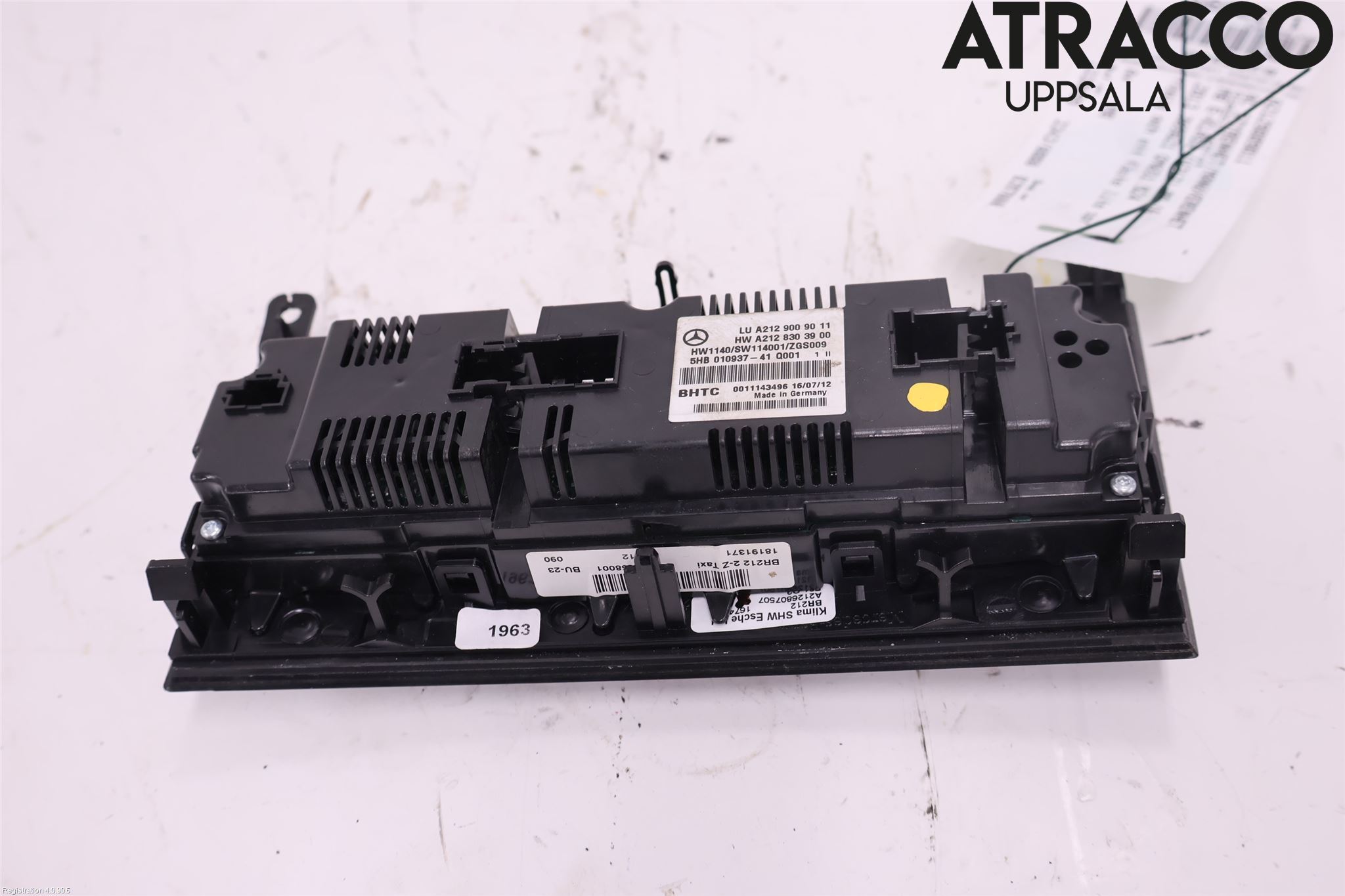 Mercedes-Benz MB E-KLASS (W212) 09-16 Varme Ac Betjening-Display