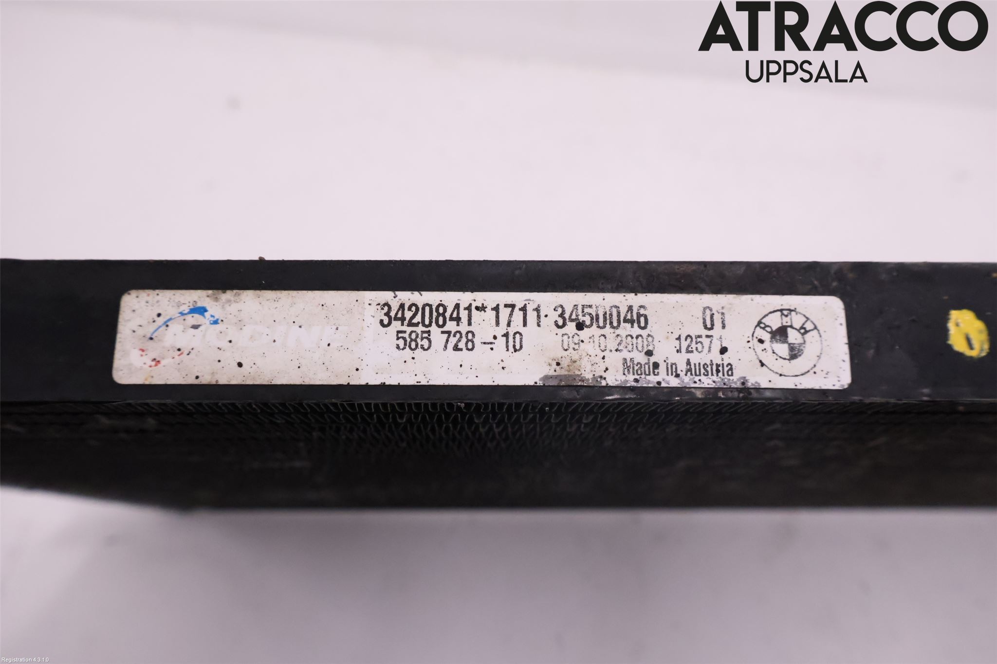 BMW X3 E83     03-10 Varme Ac Kondenser-Kjøler