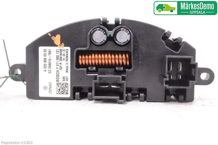 Mercedes-Benz MB A-KLASS (W176) 13-18 Varmeapparat Viftemotstand