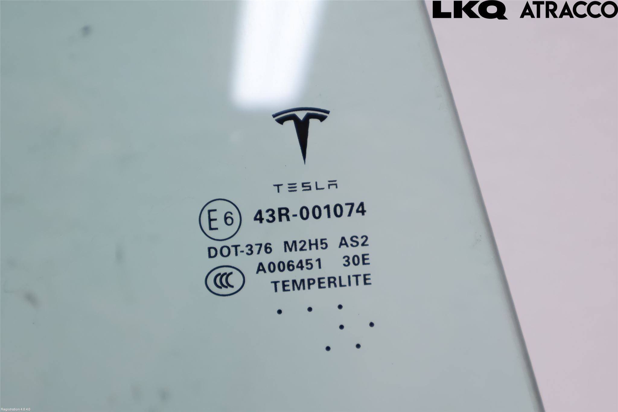 Tesla MODEL S 13- Dørrute Bak Høyre 4Dørs