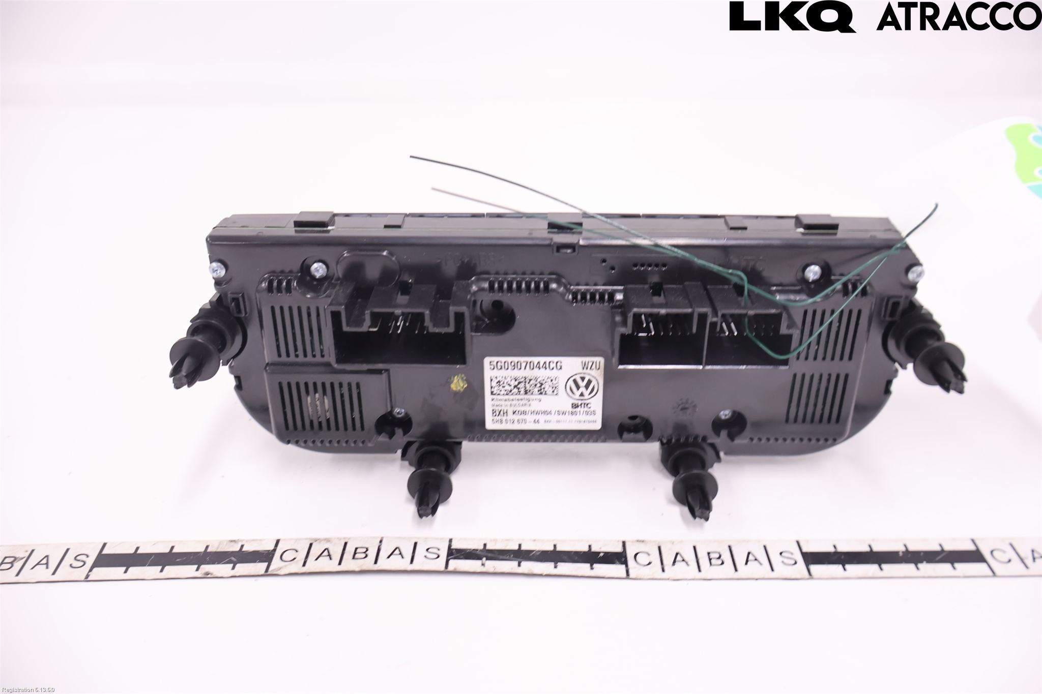 Volkswagen VW GOLF / E-GOLF VII 13-20 Varme Ac Betjening-Display
