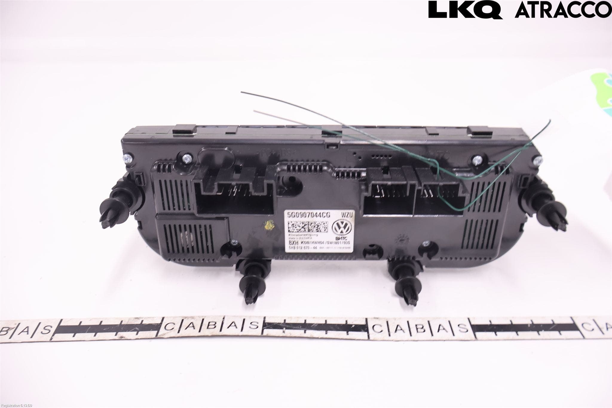 Volkswagen VW GOLF / E-GOLF VII 13-20 Varme Ac Betjening-Display
