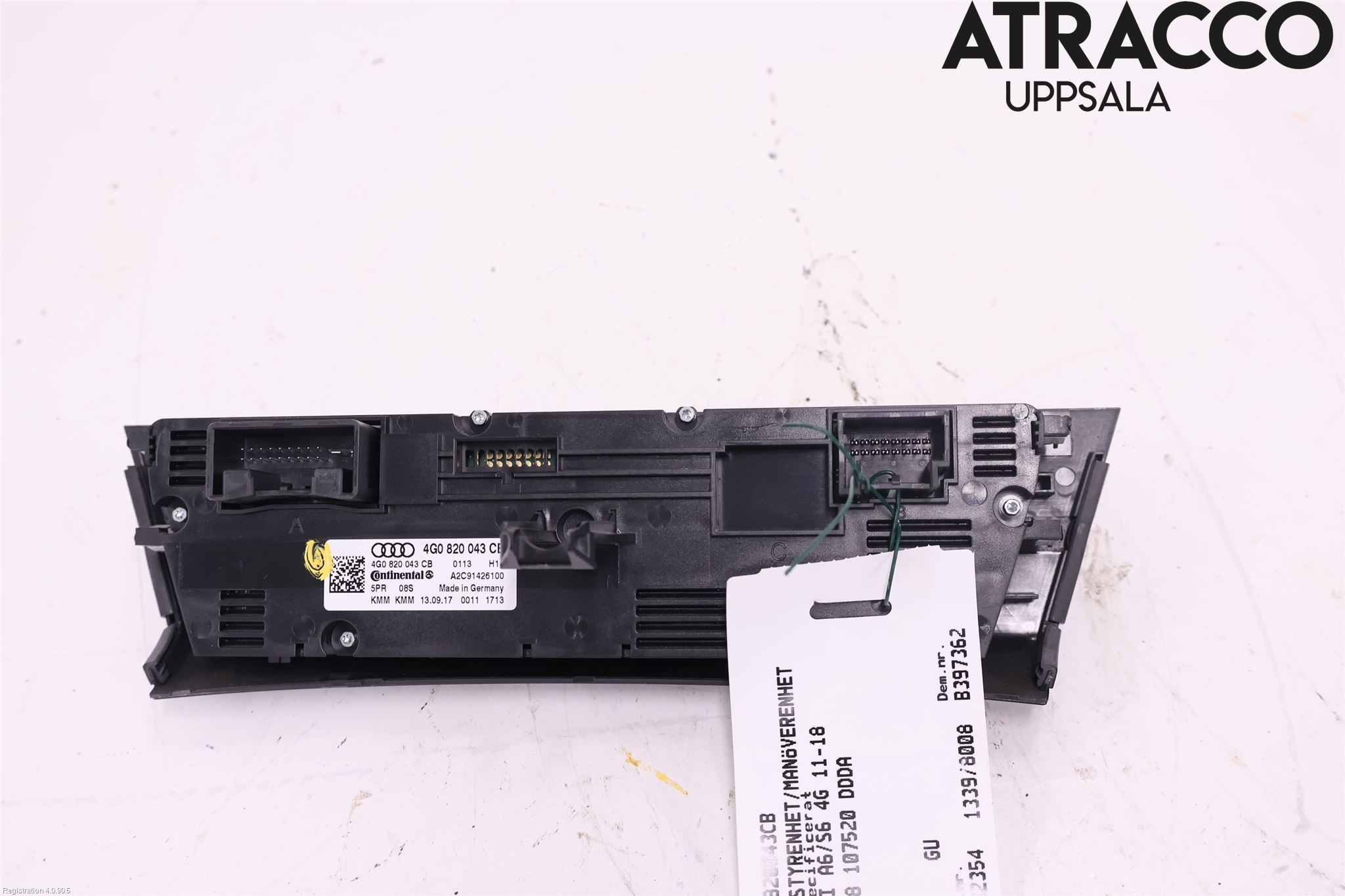 Audi A6/S6 4G 11-18 Varme Ac Betjening-Display