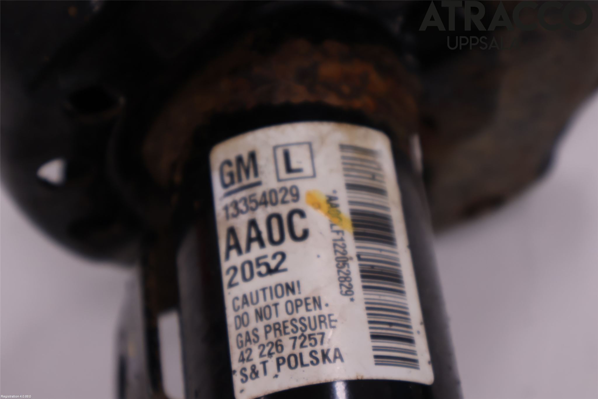 Opel ASTRA J 10-15 Fjærbein Foran Venstre
