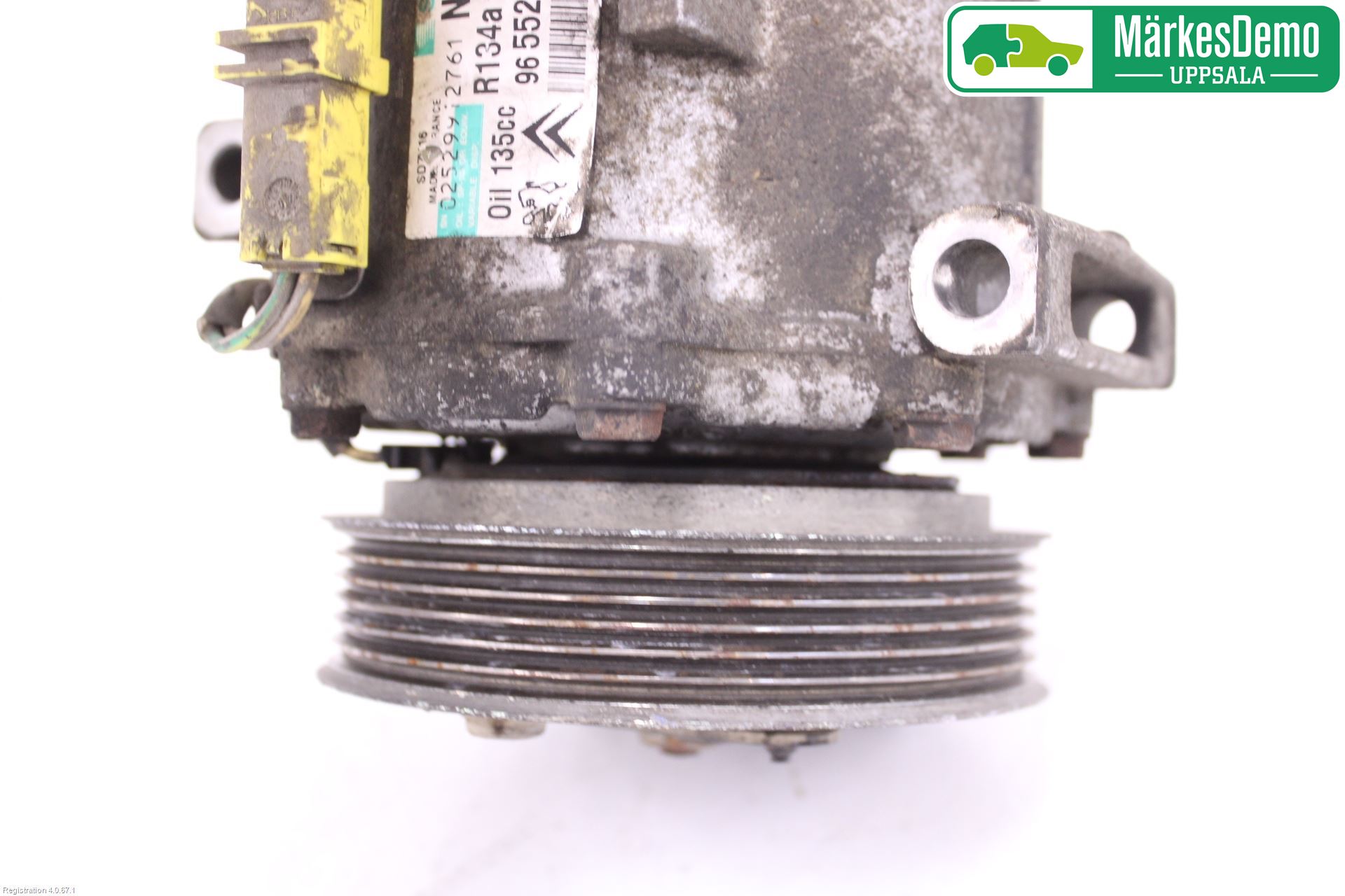 Citroen JUMPY 07-16 Varme Ac Kompressor