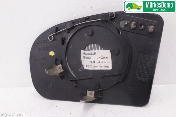 Mercedes-Benz MB C (203) 00-07 Speil Glass H