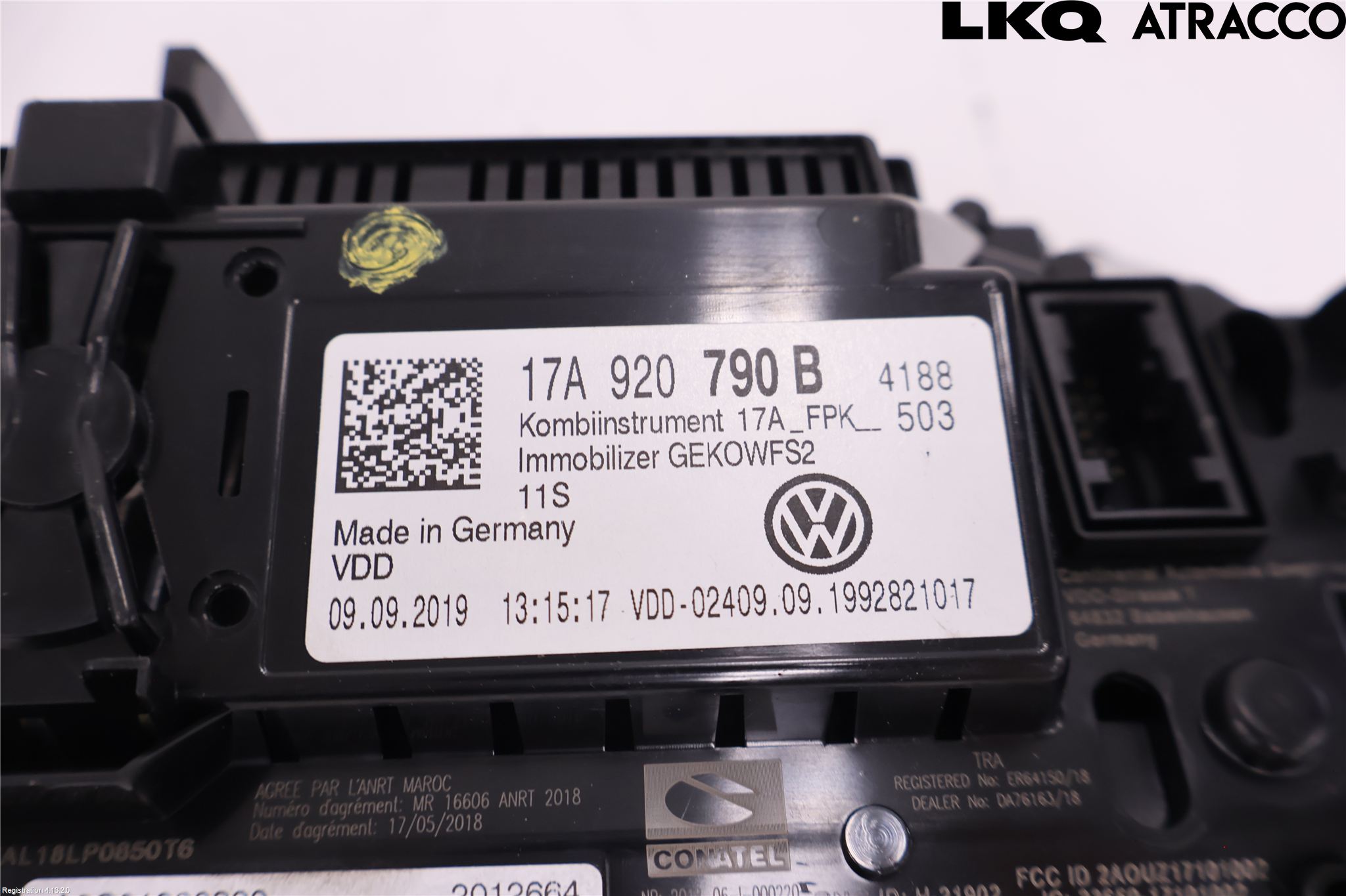 Volkswagen VW T-ROC 18- Instr Kombinert