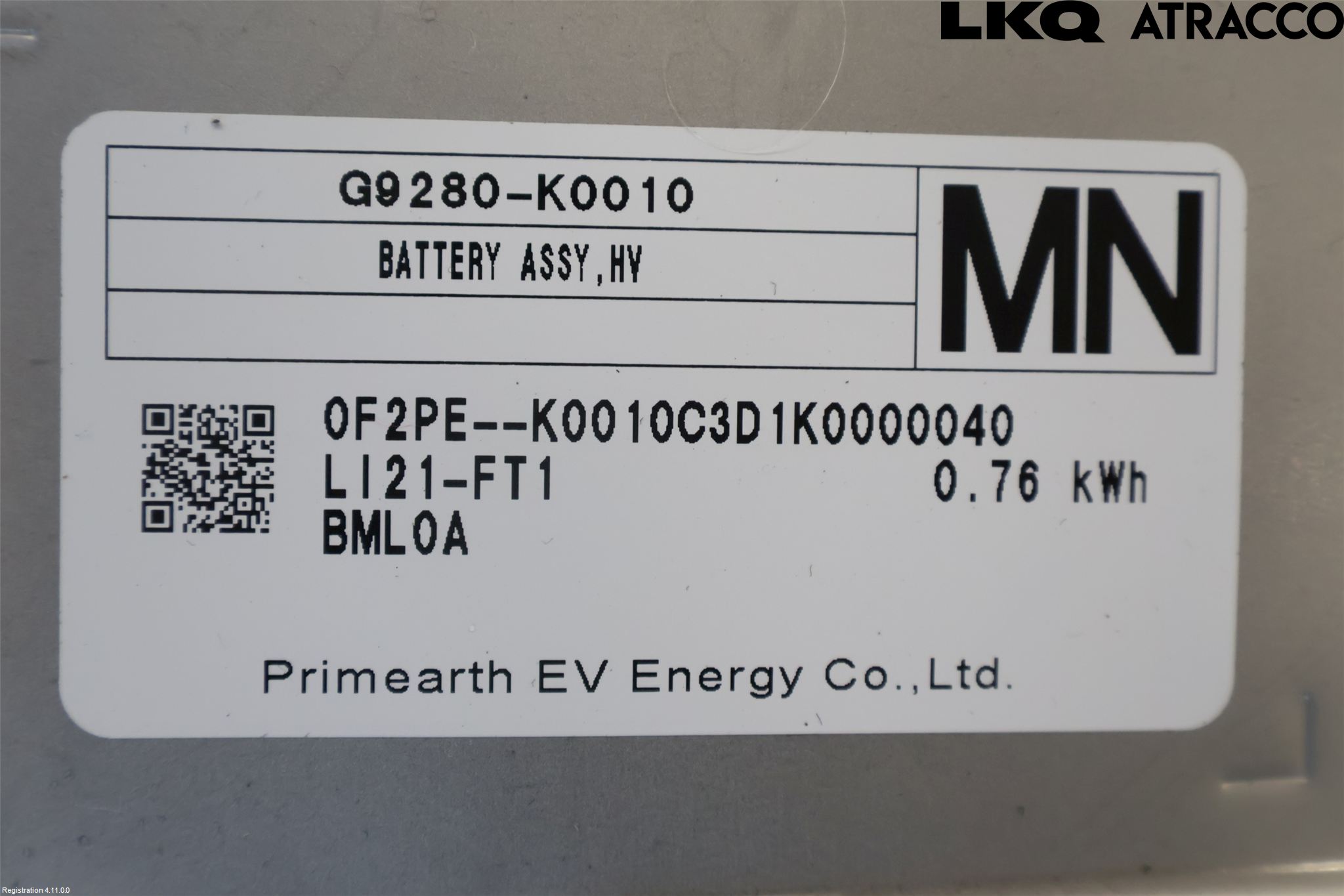 Toyota YARIS XP21 20- Hybrid Batteri