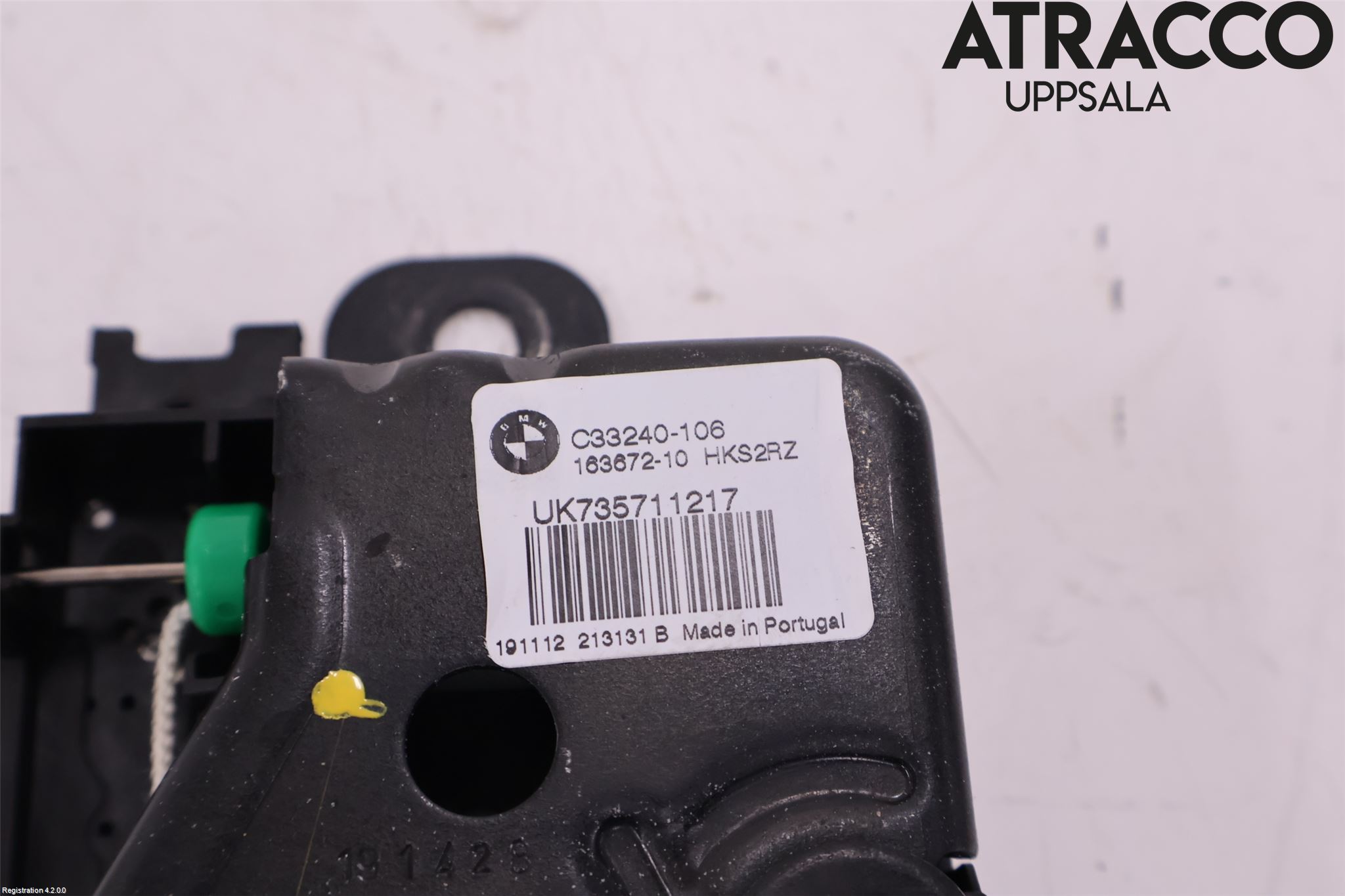 BMW 5 G30/G31/F90 17-23 Bakluke-Lokk Låsekasse