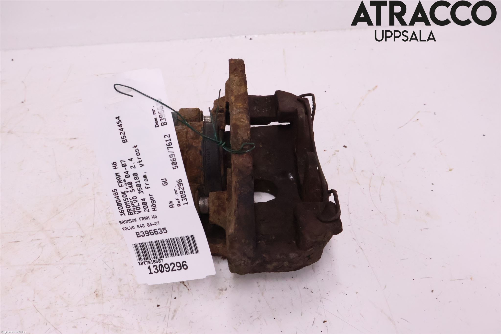 Volvo S40 04-07 Bremsecaliper Foran Høyre