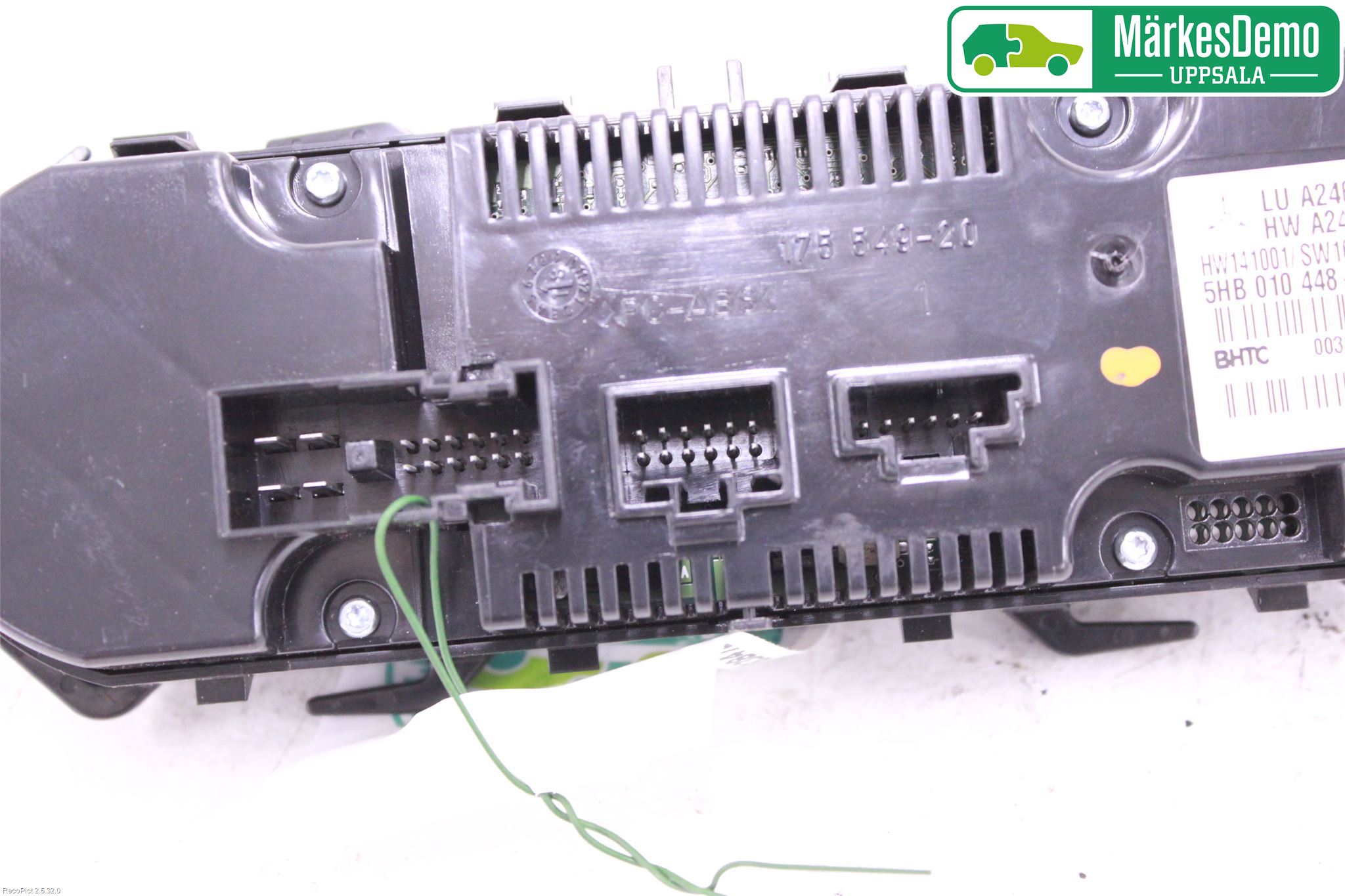 Mercedes-Benz MB CLA-KLASS (C117/X117) 13-19 Varme Ac Betjening-Display