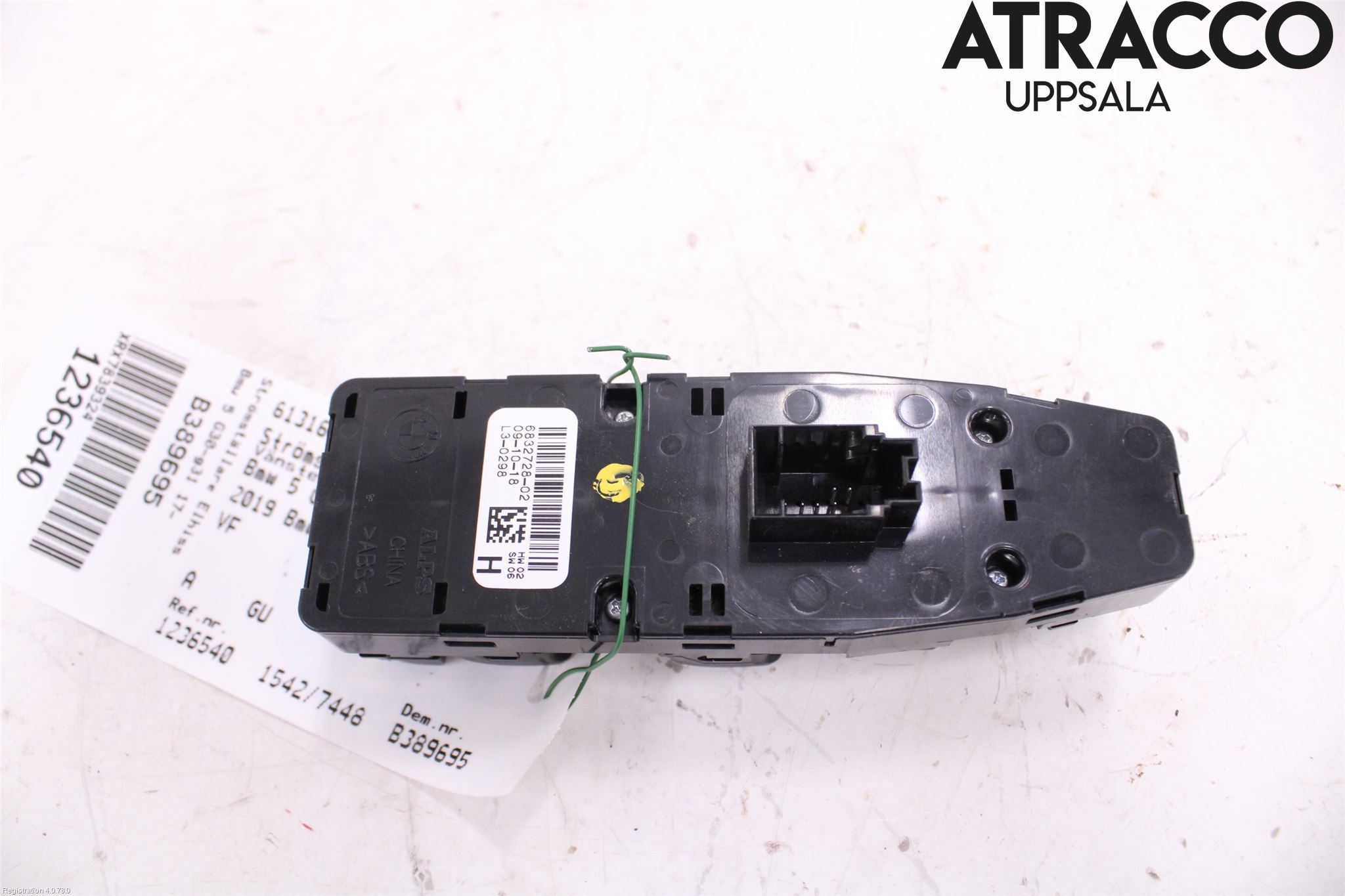 BMW 5 G30/G31/F90 17-23 Bryter Vindusheis