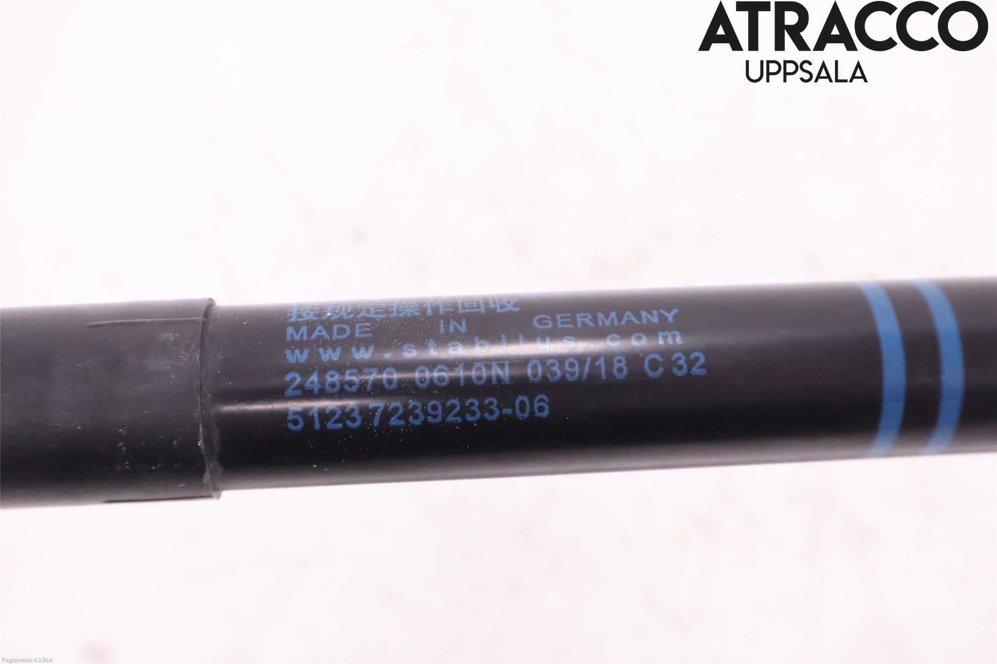 BMW 3 F30/F31/F80 12-19 Panser Demper-Gassfjær