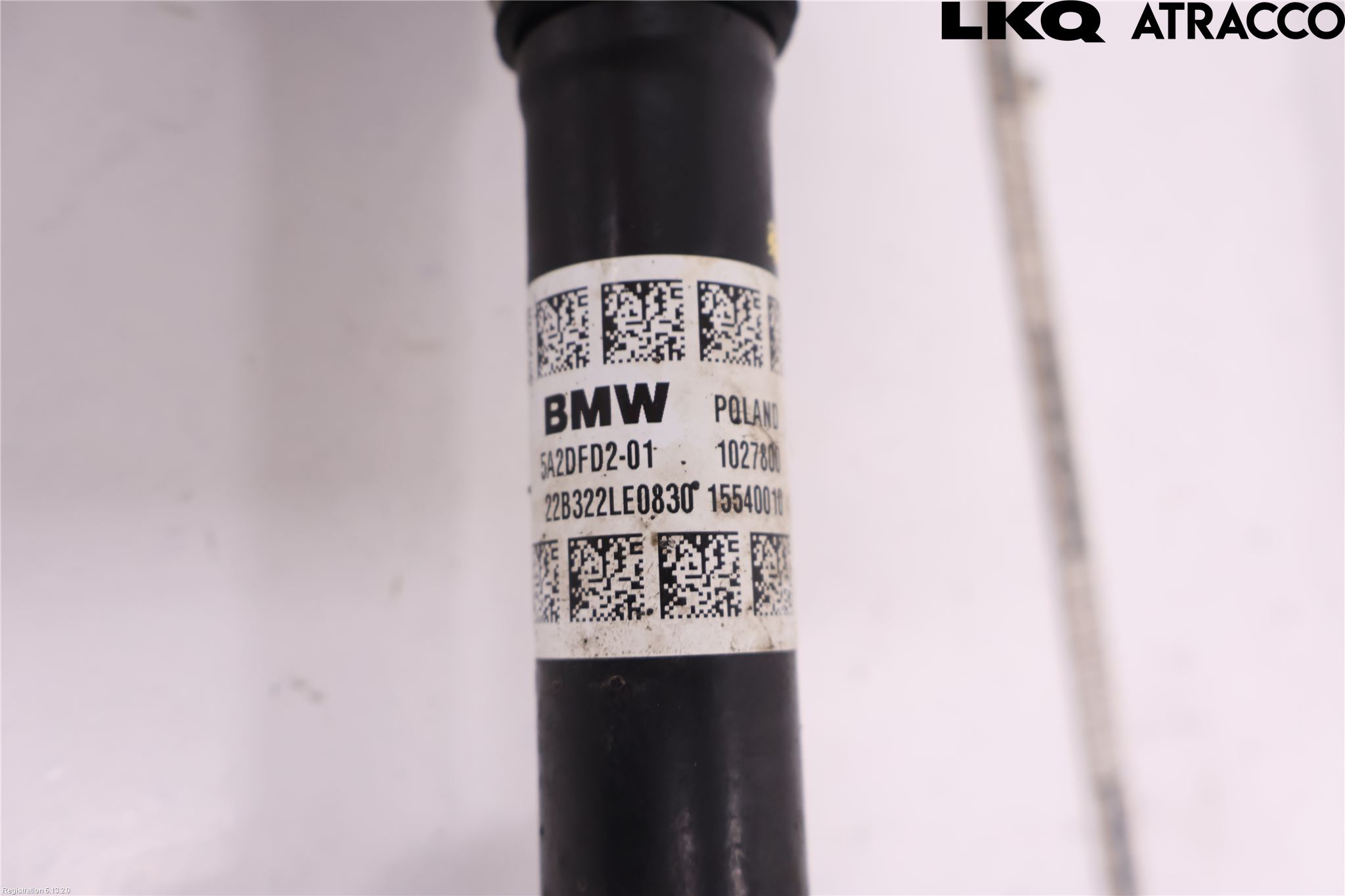 BMW 1 F40 19- Drivaksel Foran Kompl Høyre