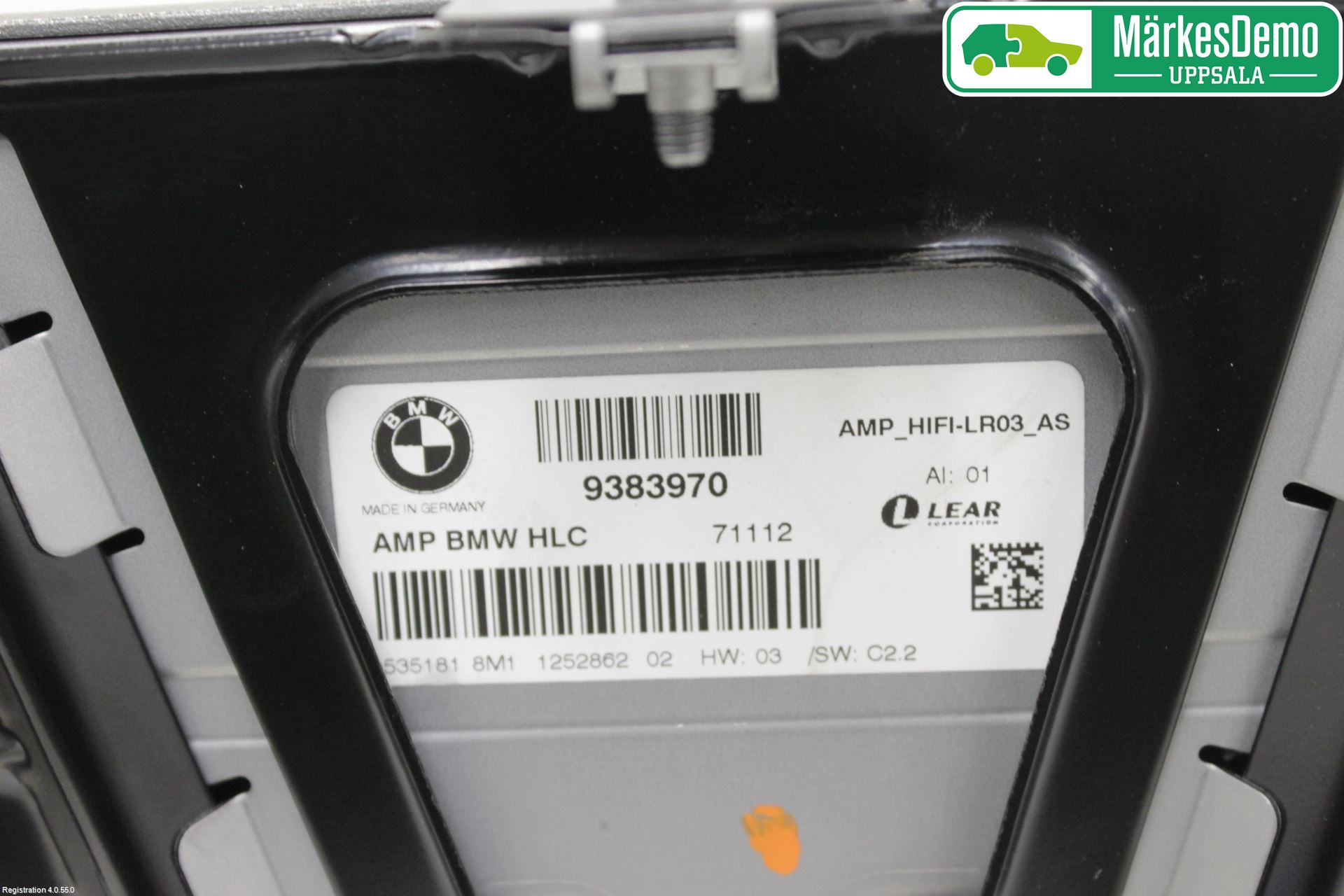 BMW 4 F36 Gran Coupé 14-20 Stereo Forsterker