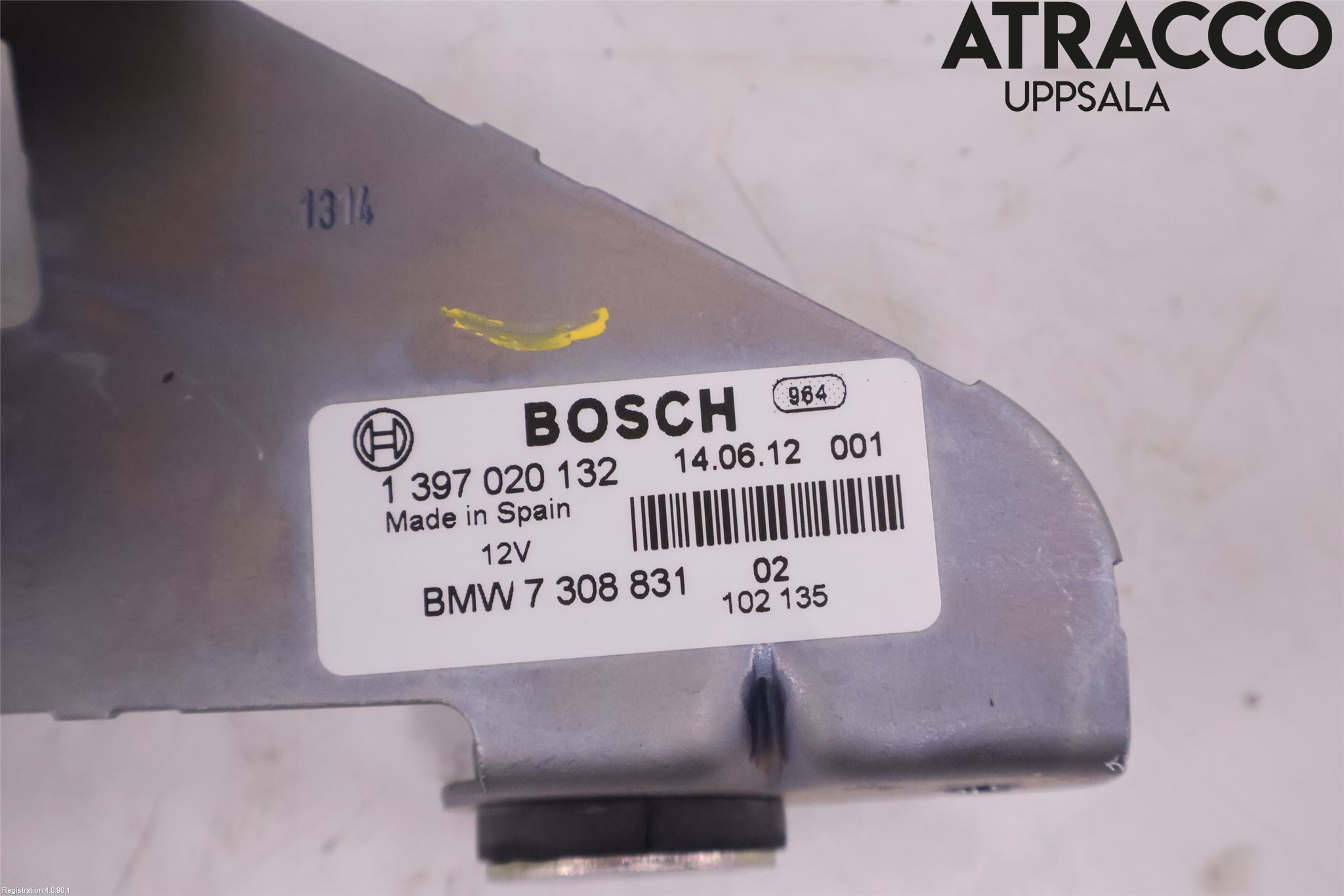 BMW 5 F10/F11/F18 09-17 Bakluke-Lokk Låsekasse