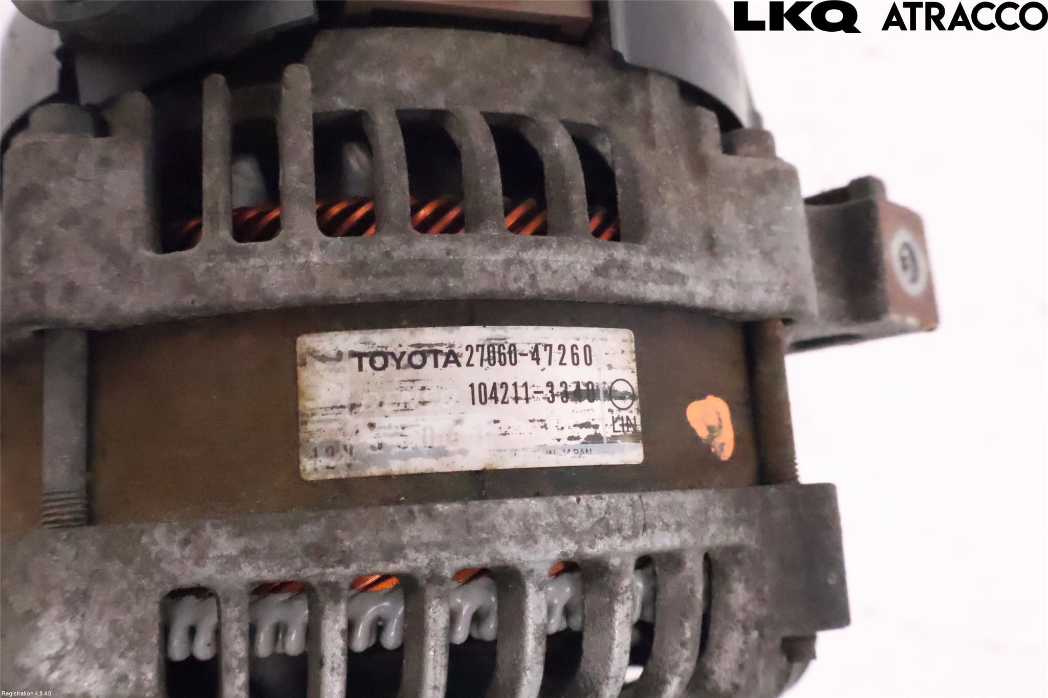 Toyota VERSO-S 11-16 Dynamo