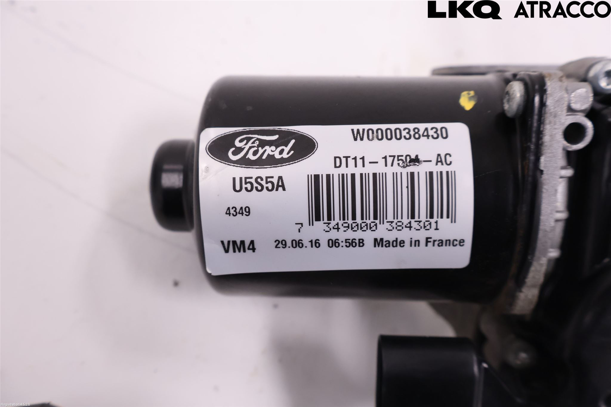 Ford TRANSIT/TOURNEO CONNECT 13-22 Viskermotor Frontrute