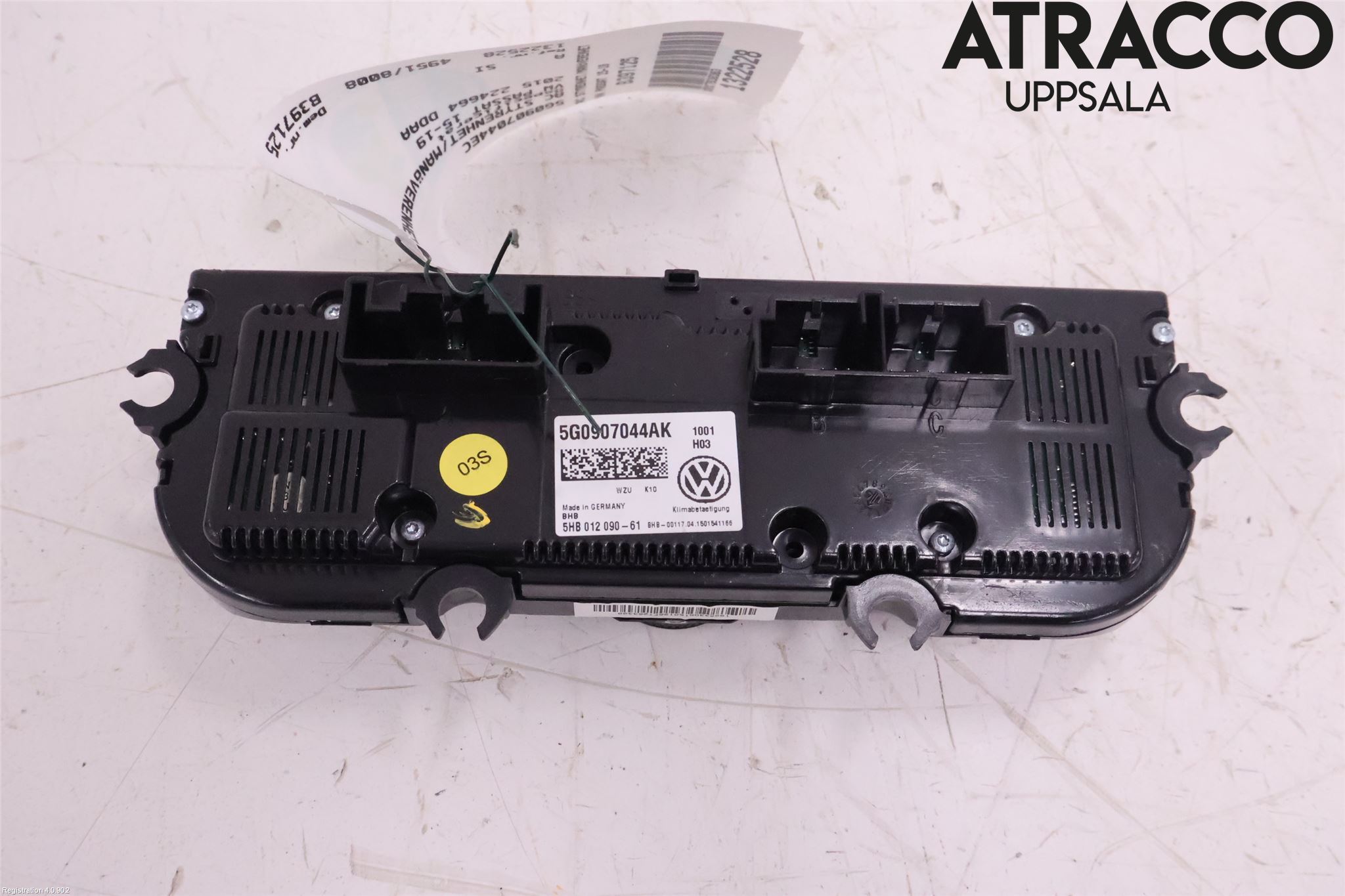 Volkswagen VW PASSAT 15-19 Varme Ac Betjening-Display