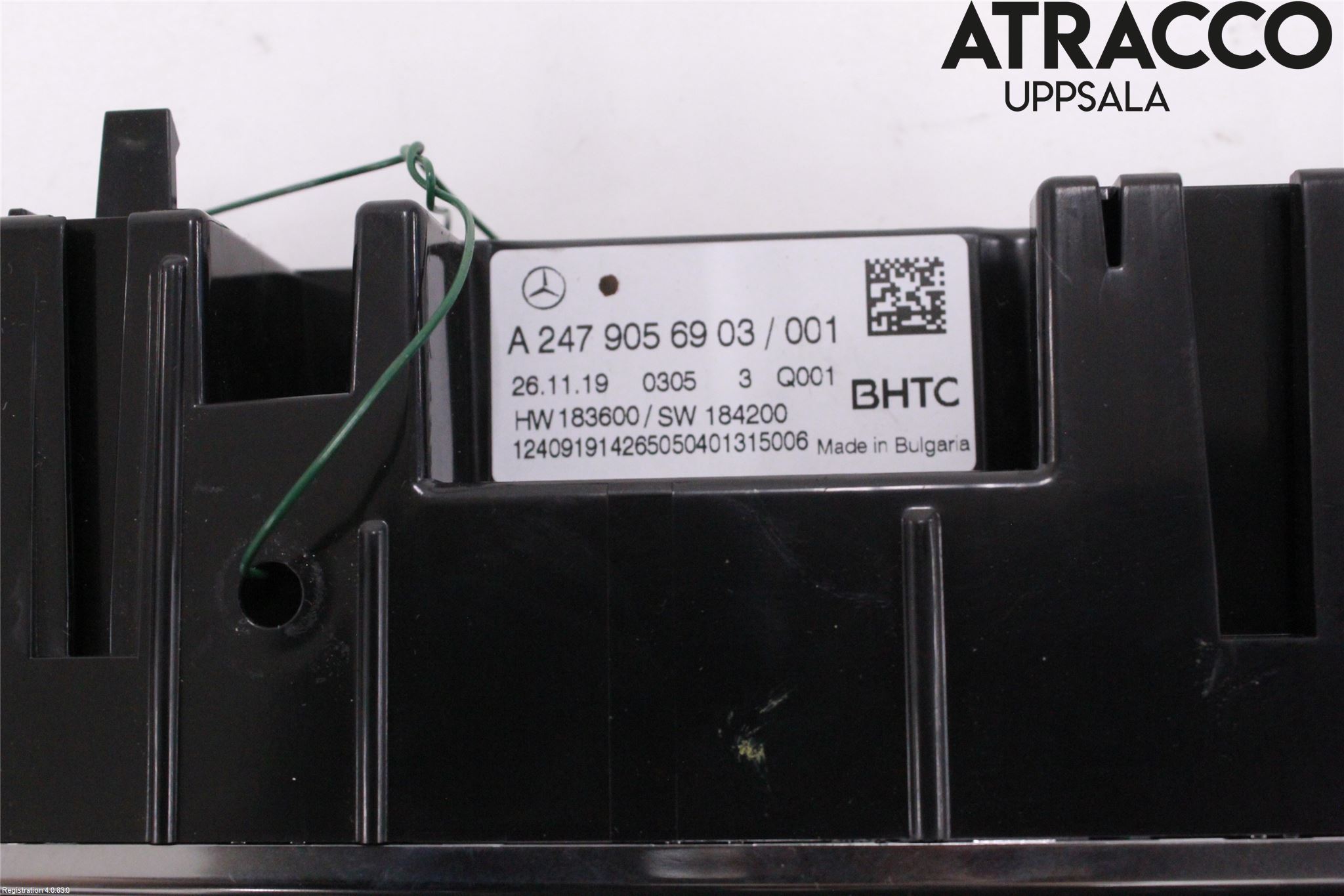 Mercedes-Benz MB A-KLASS (W177) 18- Varme Ac Betjening-Display