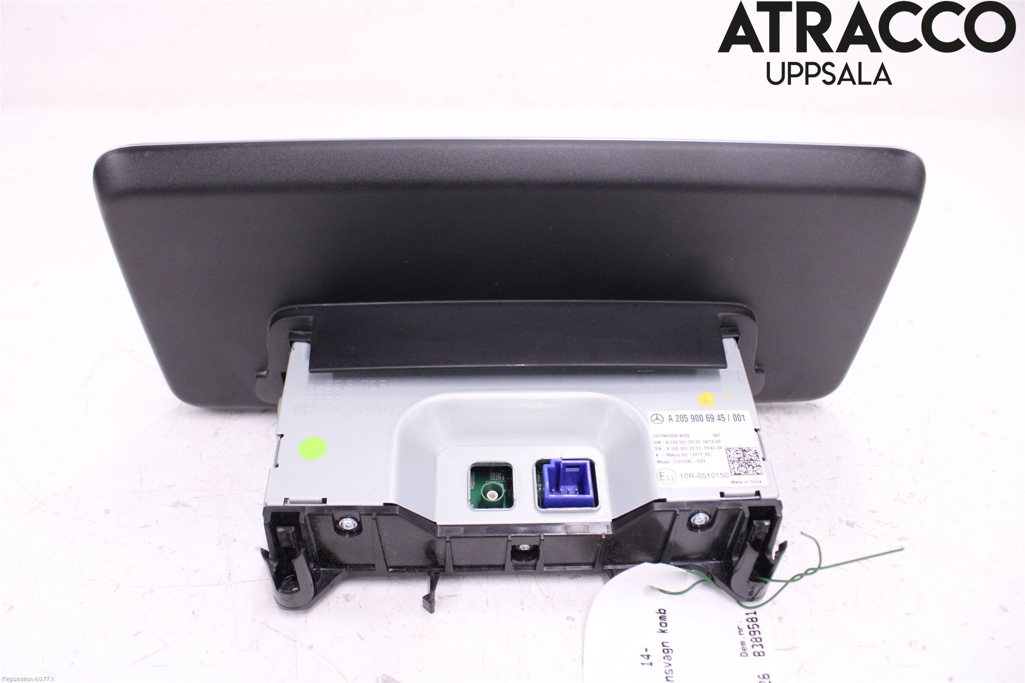Mercedes-Benz MB C-KLASS (W205) 14-21 Instr Skjerm Dvd-Gps-Ac-Tlf