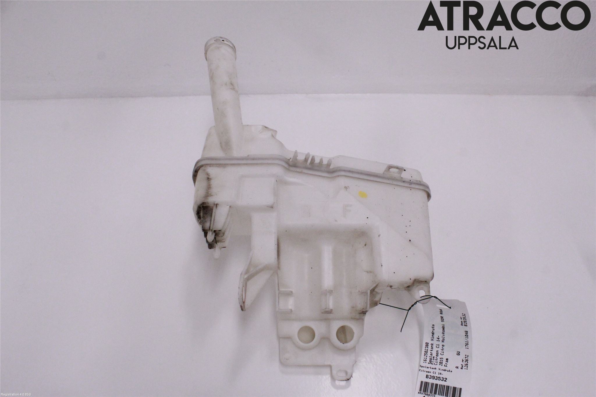 Citroen C1 14-22 Spylerbeholder Frontrute