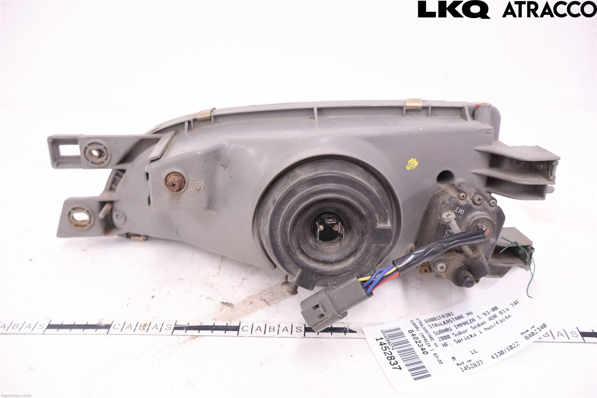 Subaru IMPREZA I  93-00 Frontlykt Høyre