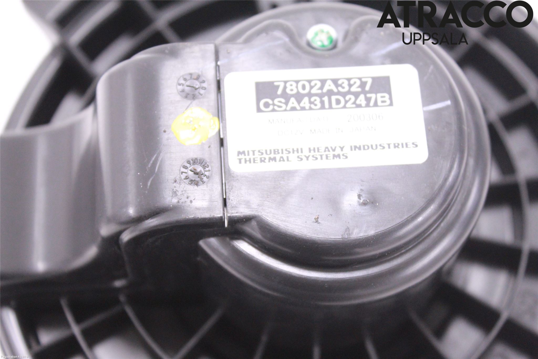 Mitsubishi OUTLANDER 13-21 Varmeapparat Viftemotor