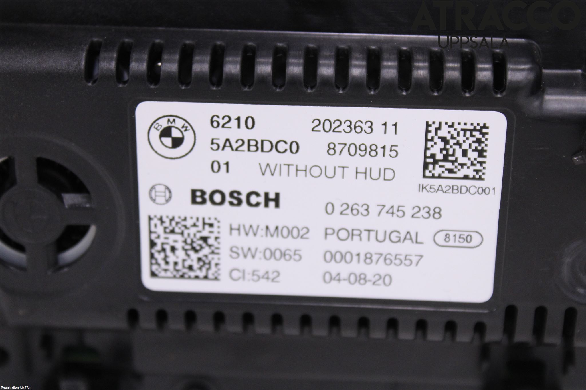BMW 5 G30/G31/F90 17-23 Instr Kombinert