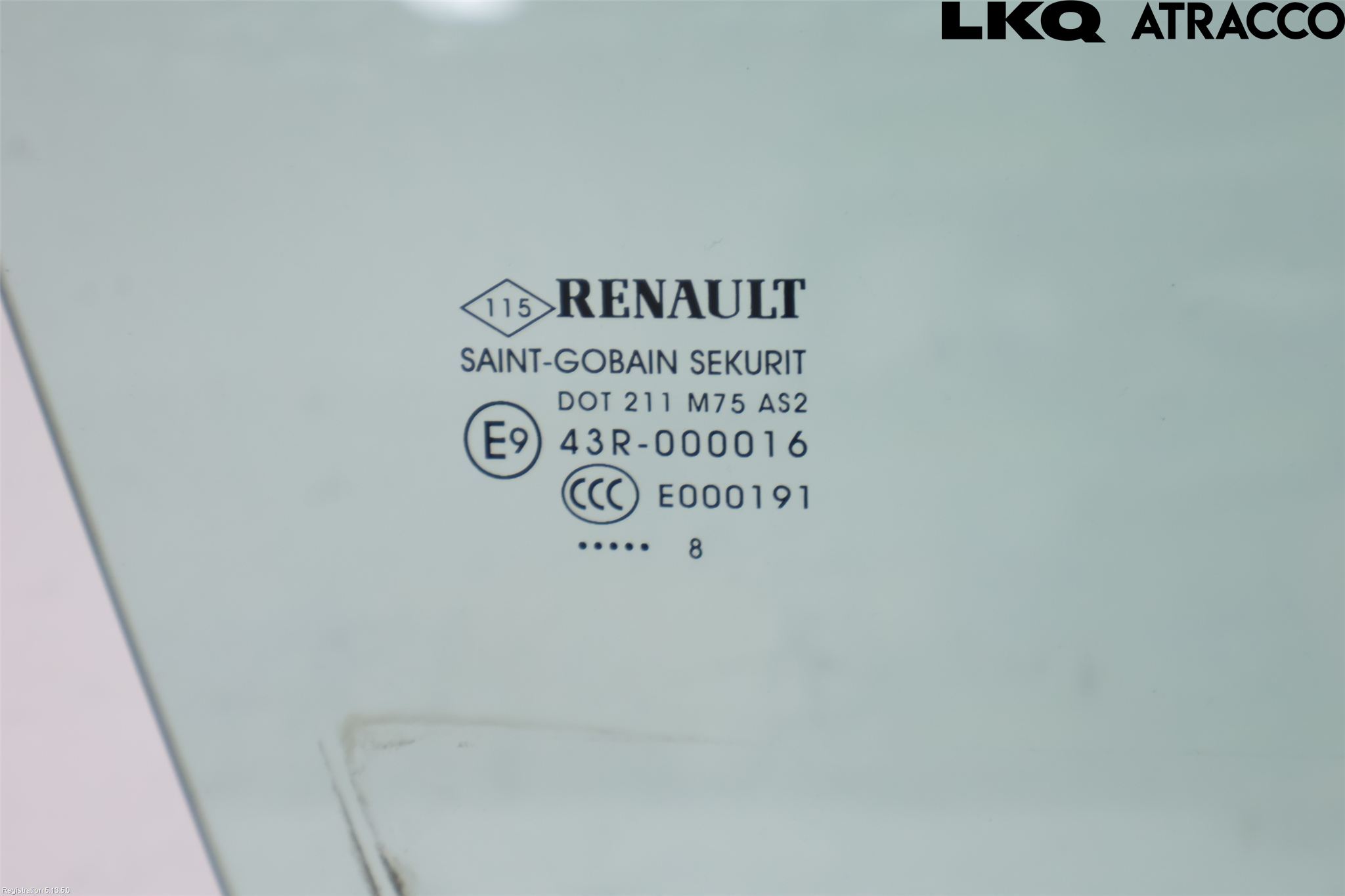 Renault MEGANE IV 16-23 Dørrute Foran Høyre 4 Dørs
