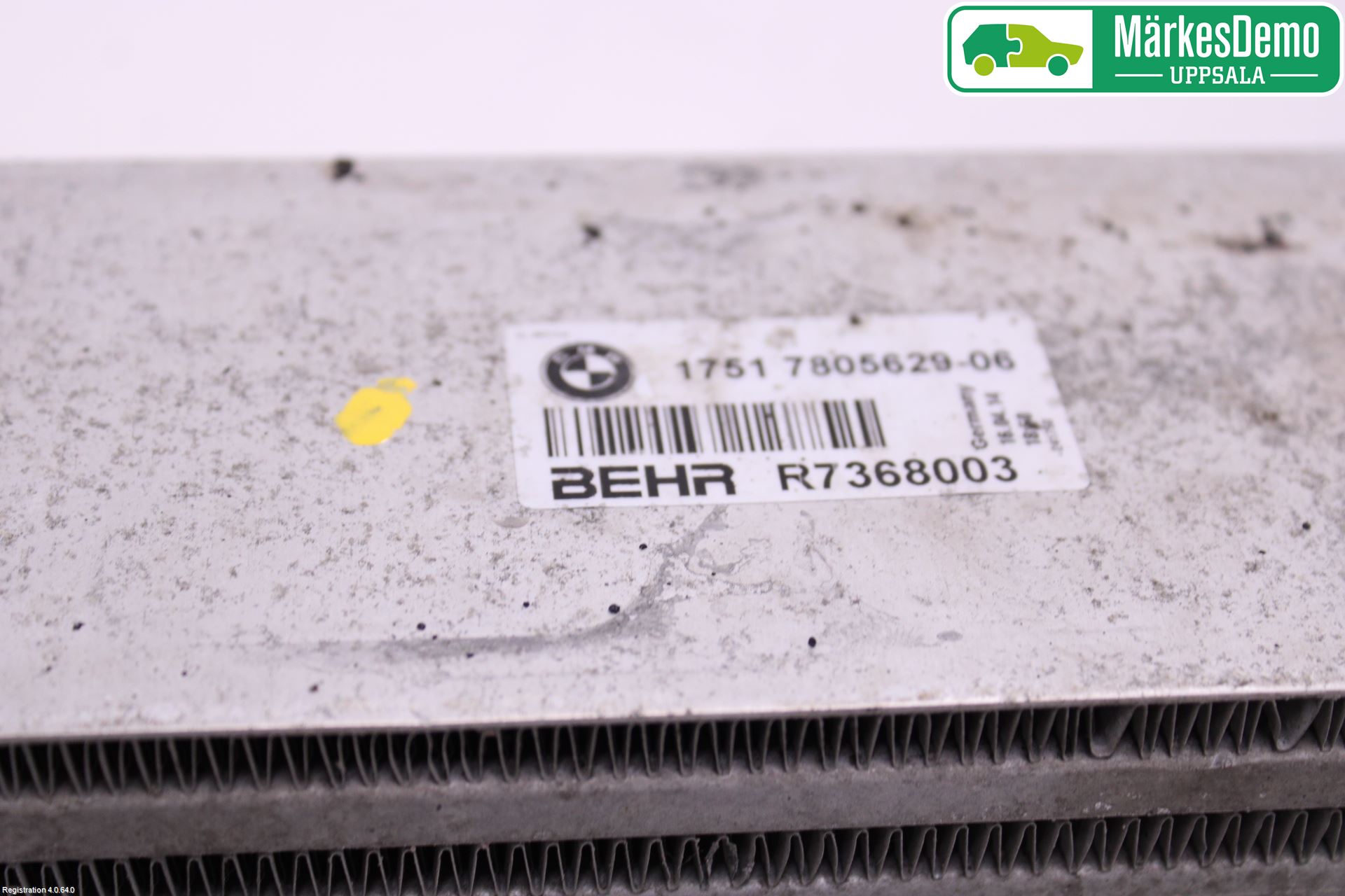 BMW 5 F10/F11/F18 09-17 Intercooler Radiator