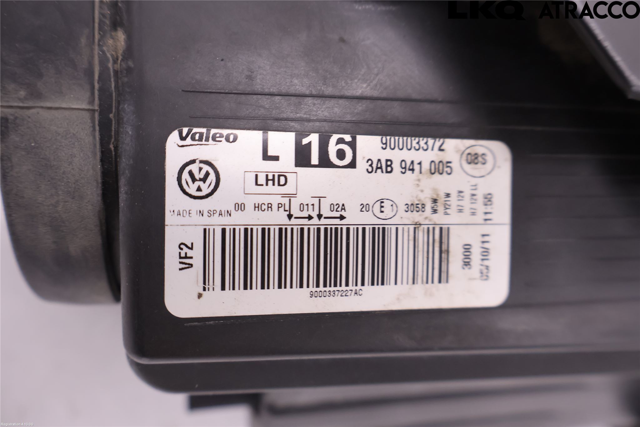Volkswagen VW PASSAT 11-14 Frontlykt Venstre