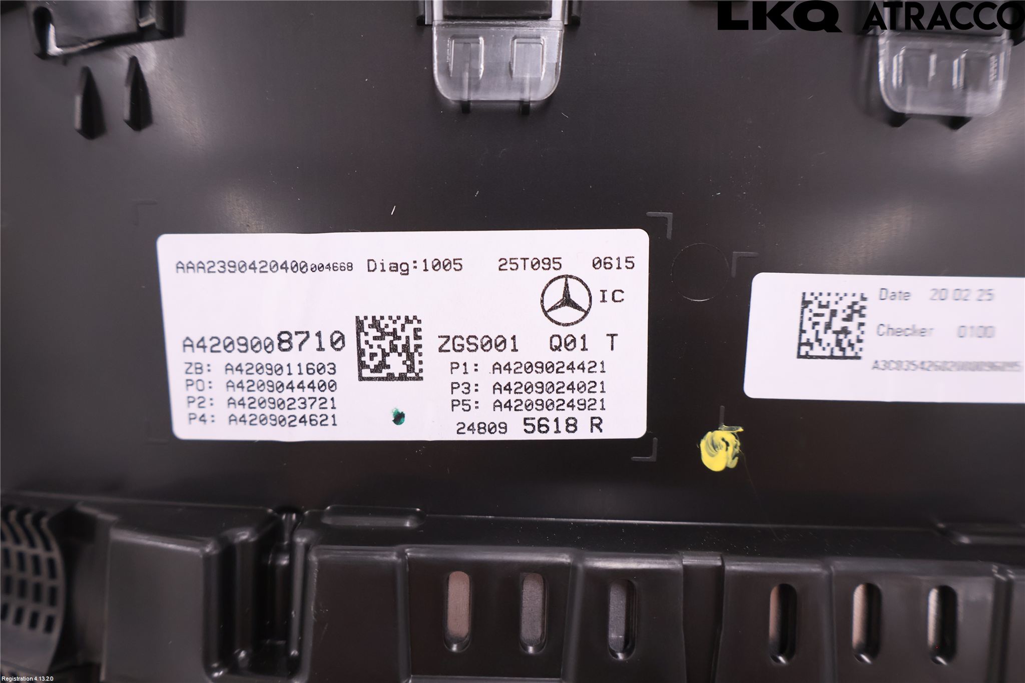 Mercedes-Benz MB CITAN/EQT (W420) 22- Instr Kombinert
