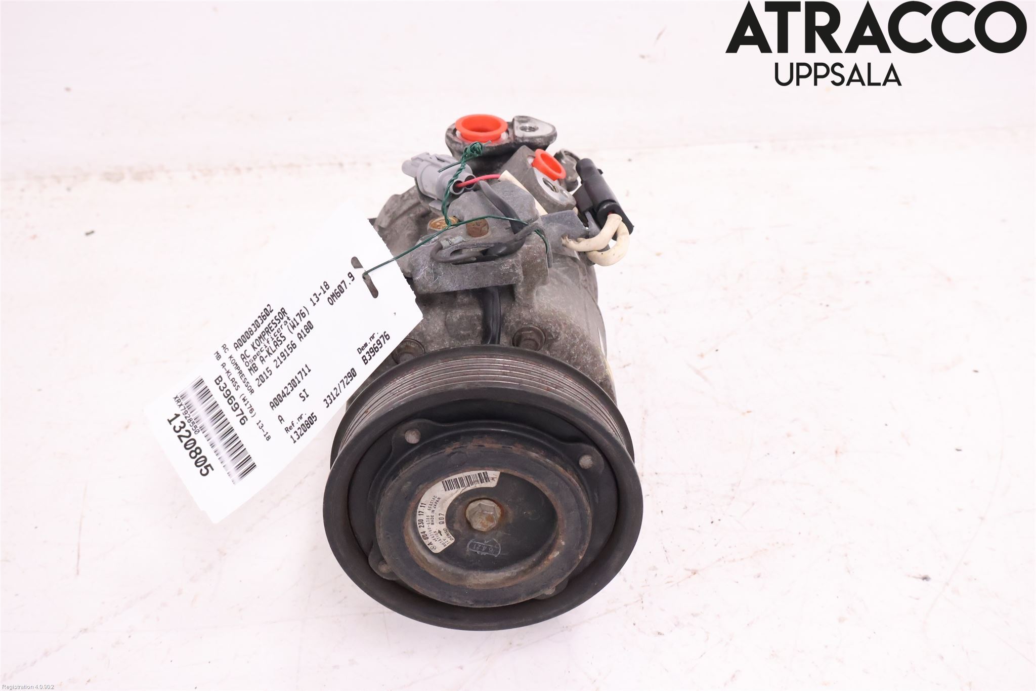Mercedes-Benz MB A-KLASS (W176) 13-18 Varme Ac Kompressor