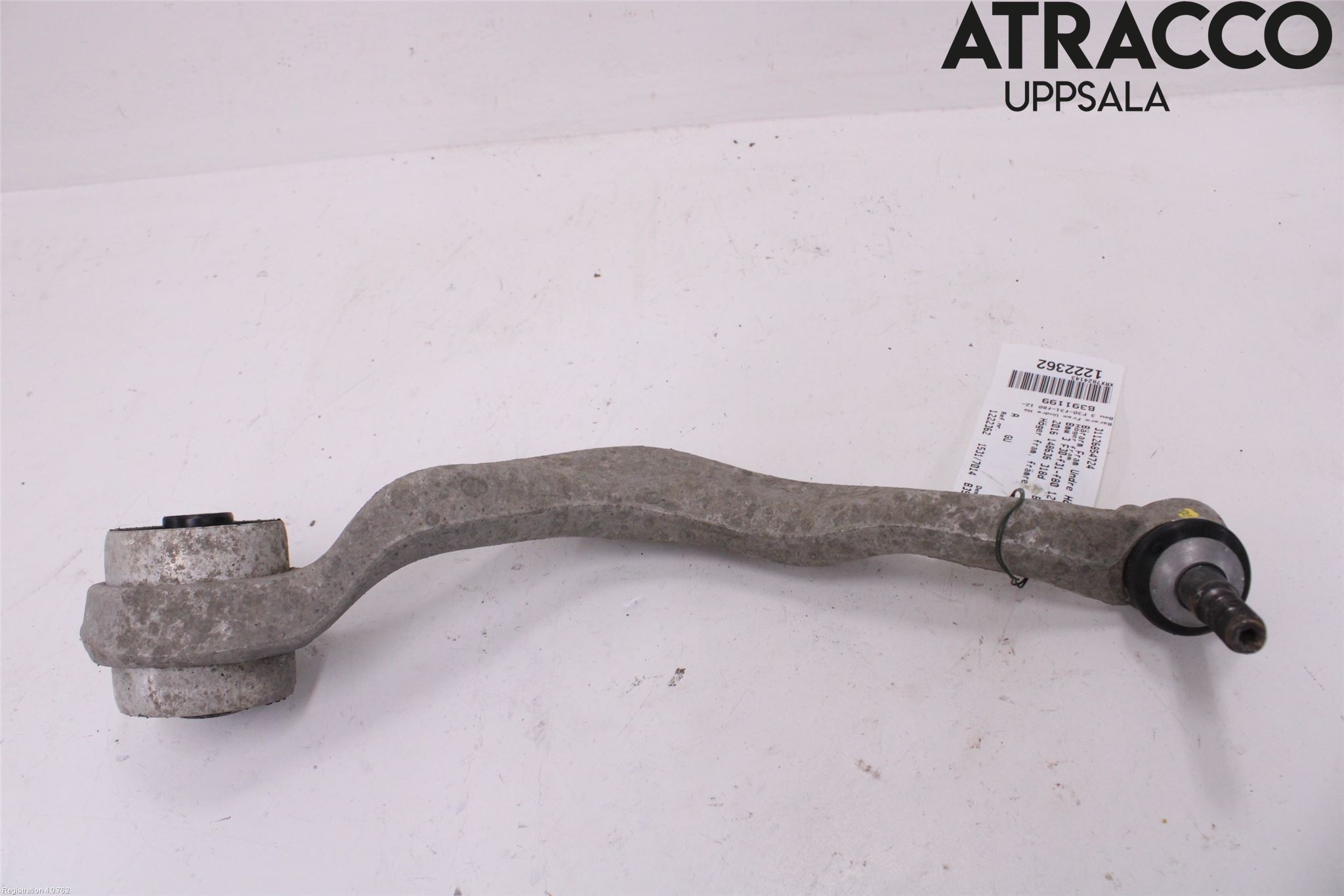 BMW 3 F30/F31/F80 12-19 Bærearm Foran Høyre Nedre