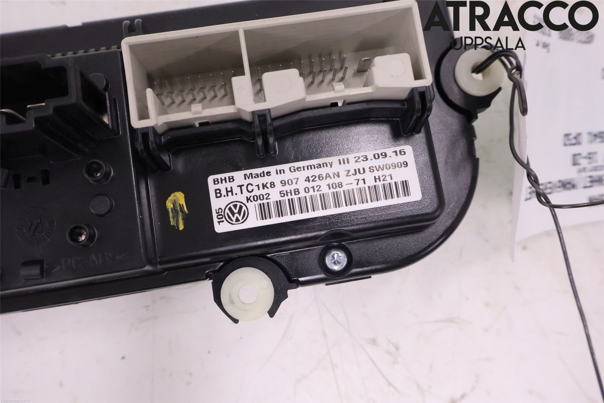 Volkswagen VW CADDY 16-20 Varme Ac Betjening-Display