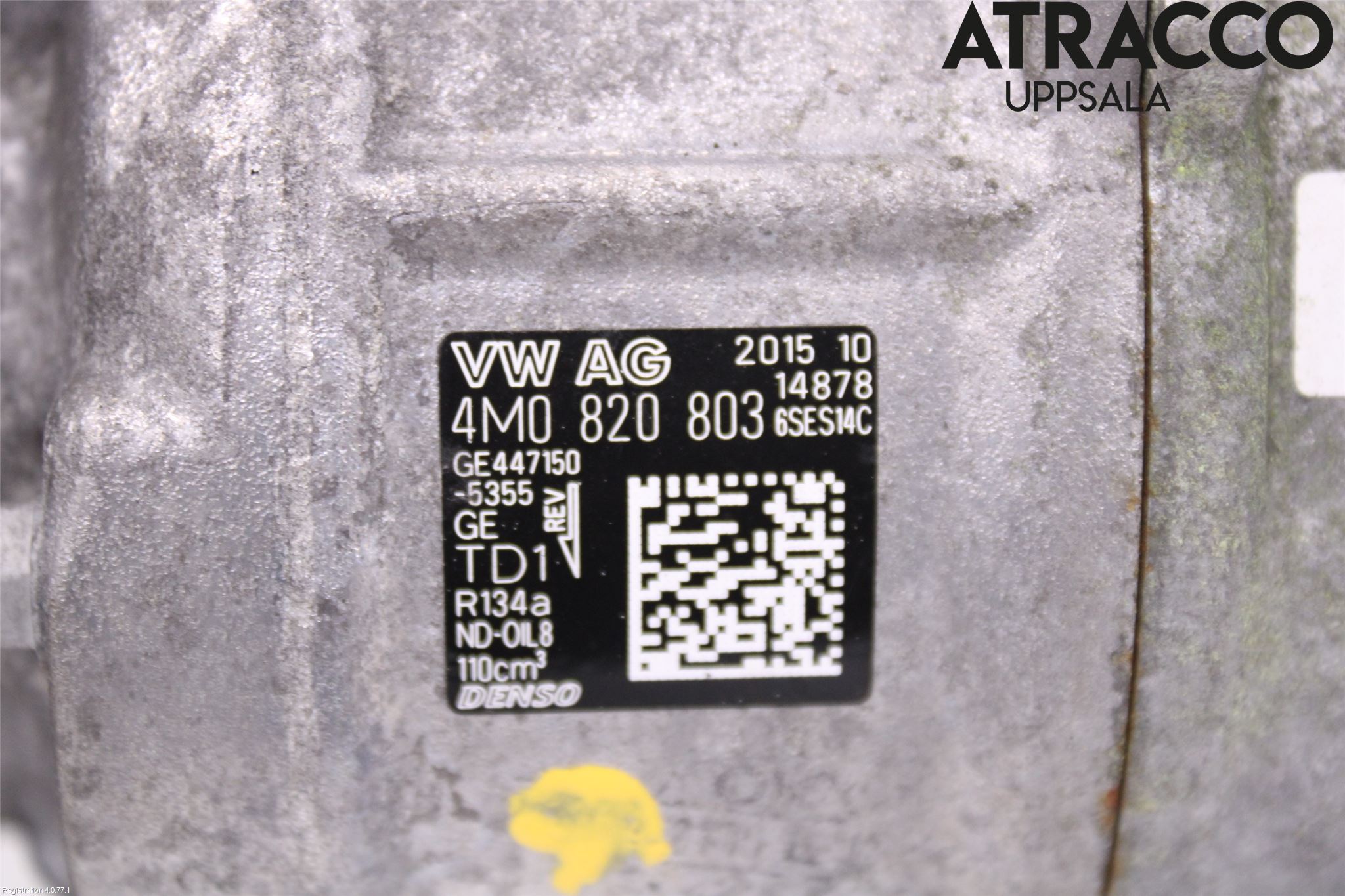 Audi A4/S4 B9 16-19 Varme Ac Kompressor