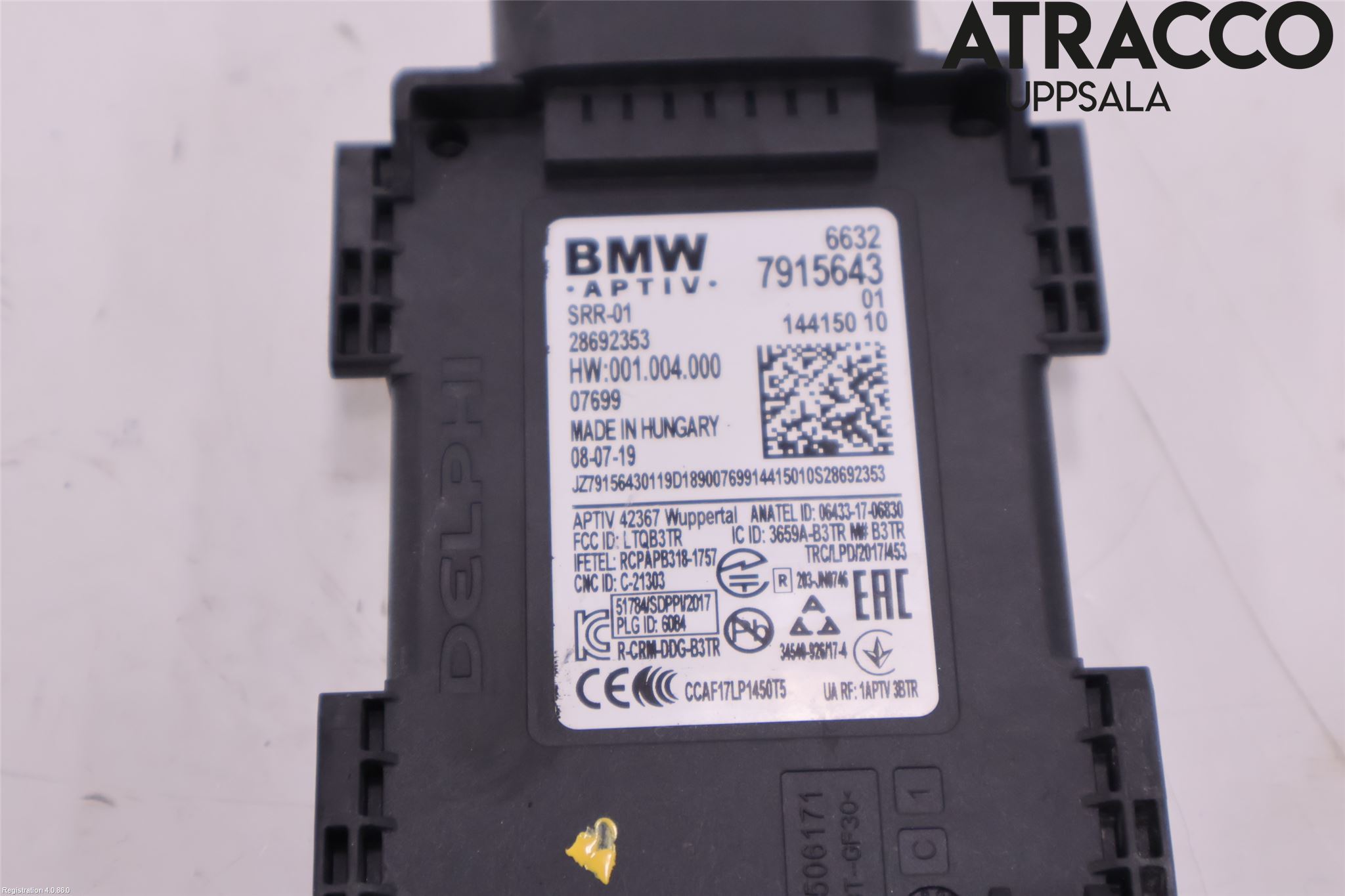 BMW 5 G30/G31/F90 17-23 Sensor Kollisjonsbeskyttelse