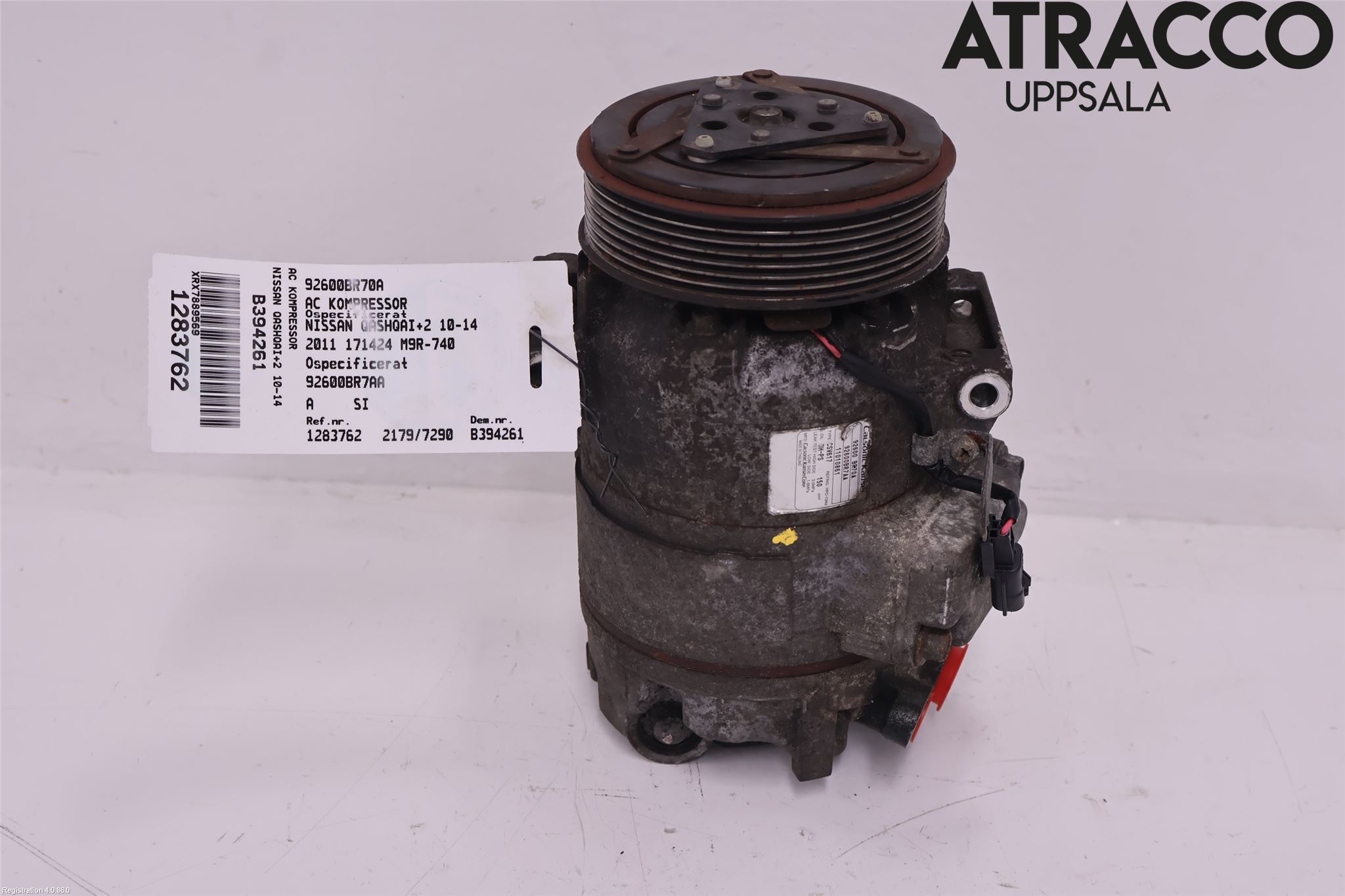 Nissan QASHQAI+2  10-14 Varme Ac Kompressor