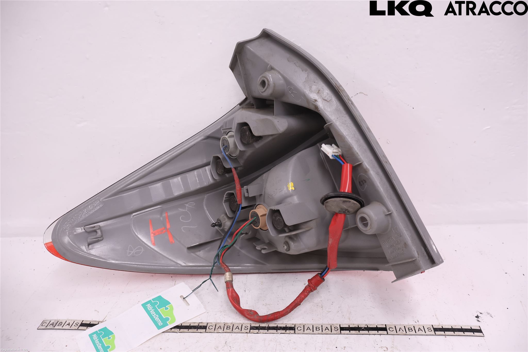 Toyota VERSO-S 11-16 Baklykt Høyre