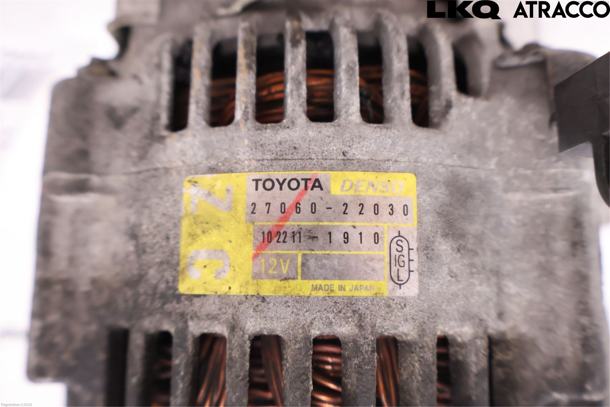 Toyota COROLLA 02-07 Dynamo