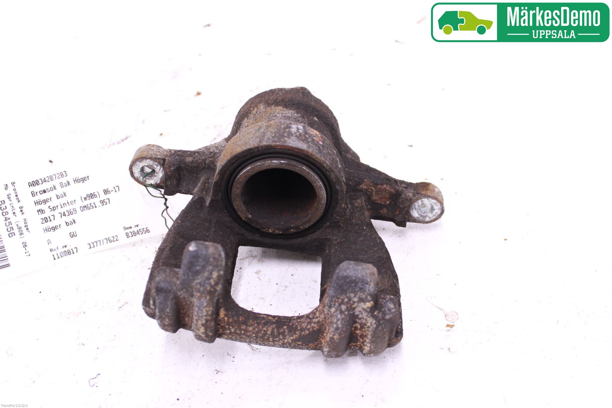 Mercedes-Benz MB SPRINTER (W906) 06-18 Bremsecaliper Bak Høyre