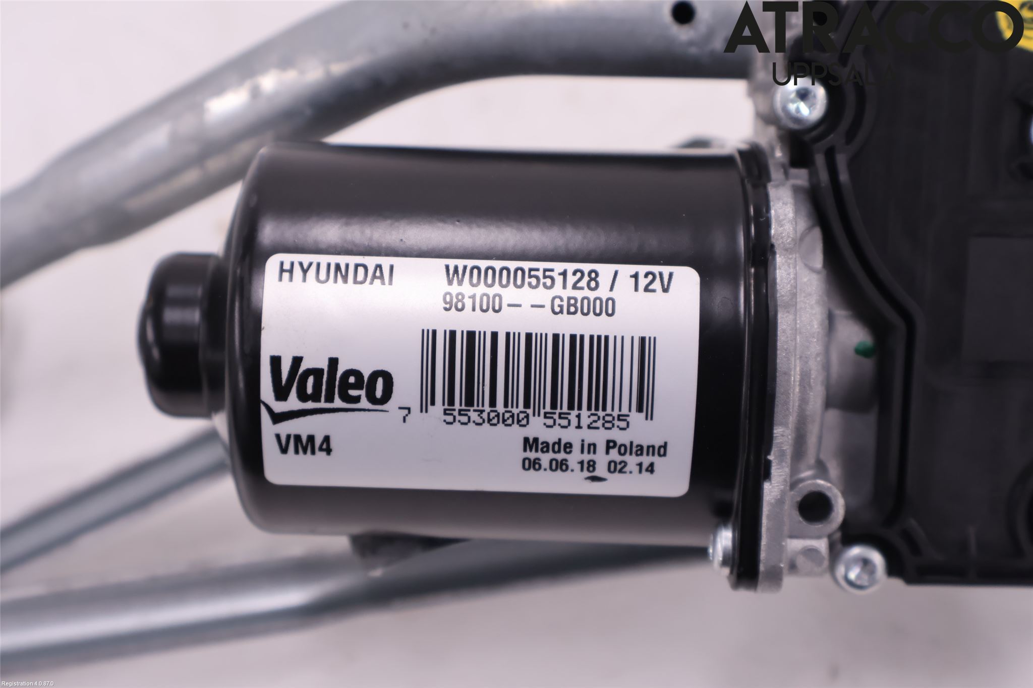 Hyundai i20 GB 15-20 Viskeroverføring Frontrute