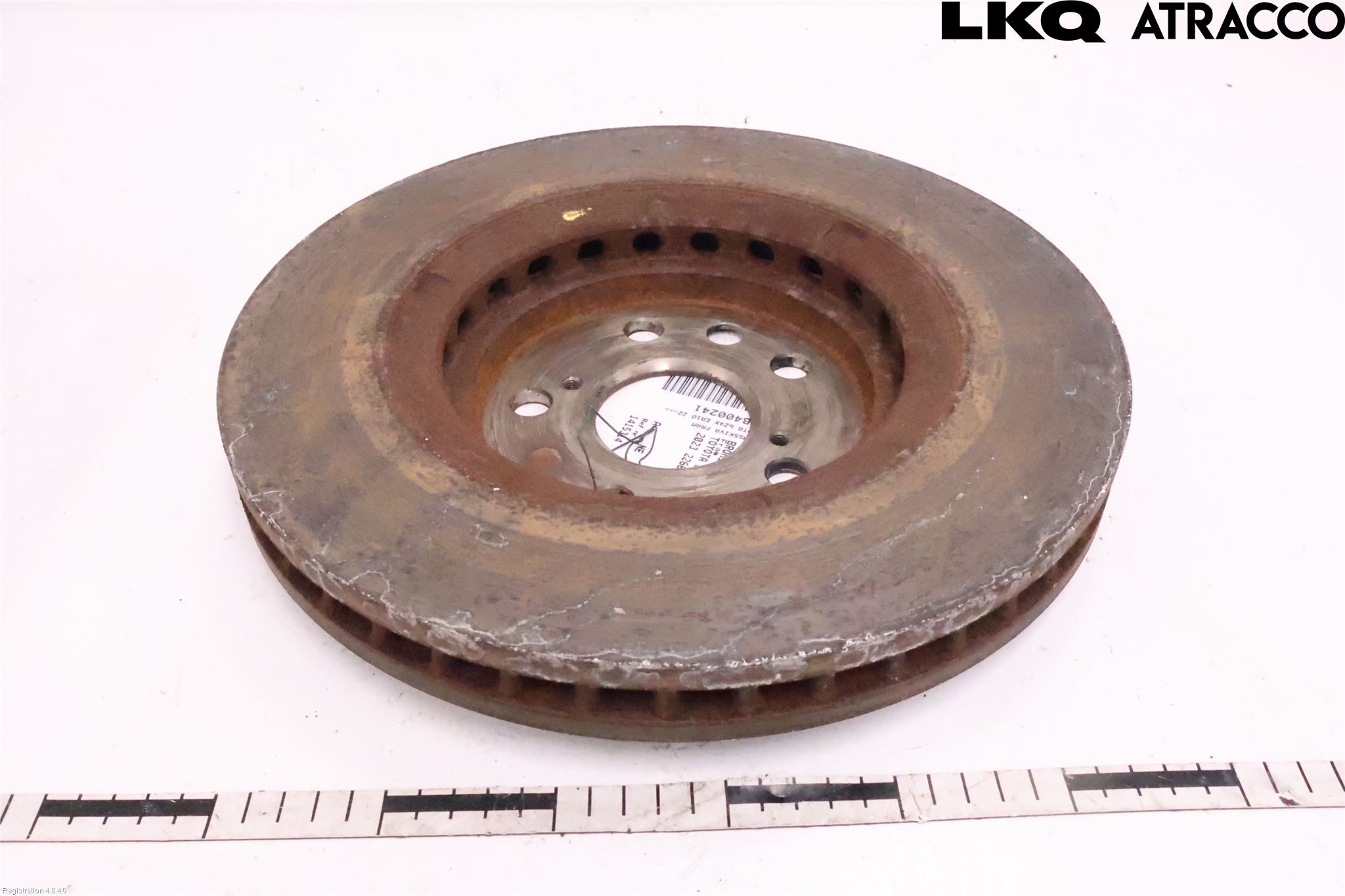 Toyota bZ4X EA10 22- Bremseskive Foran