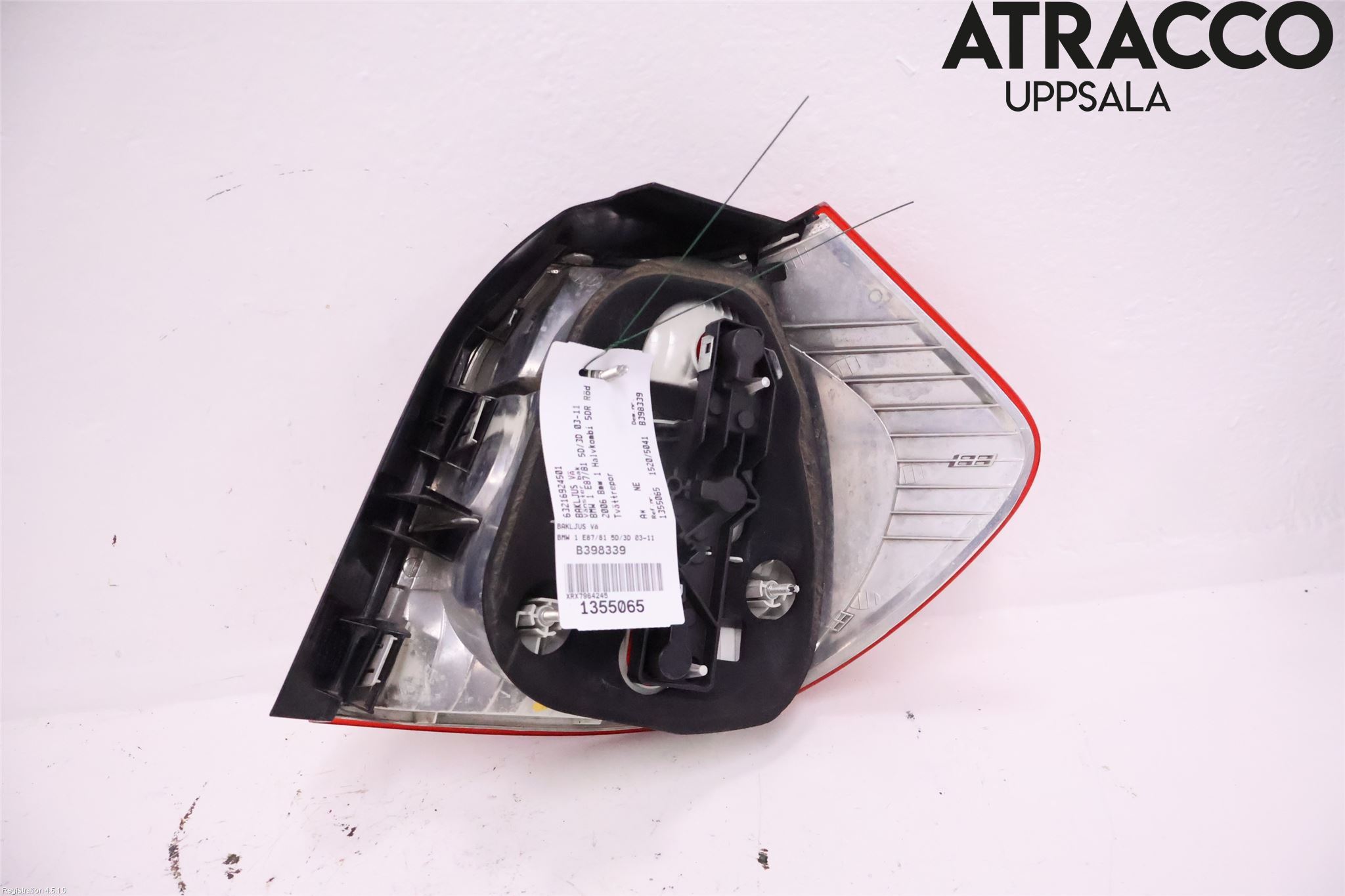 BMW 1 E87/81 5D/3D 03-11 Baklykt Venstre