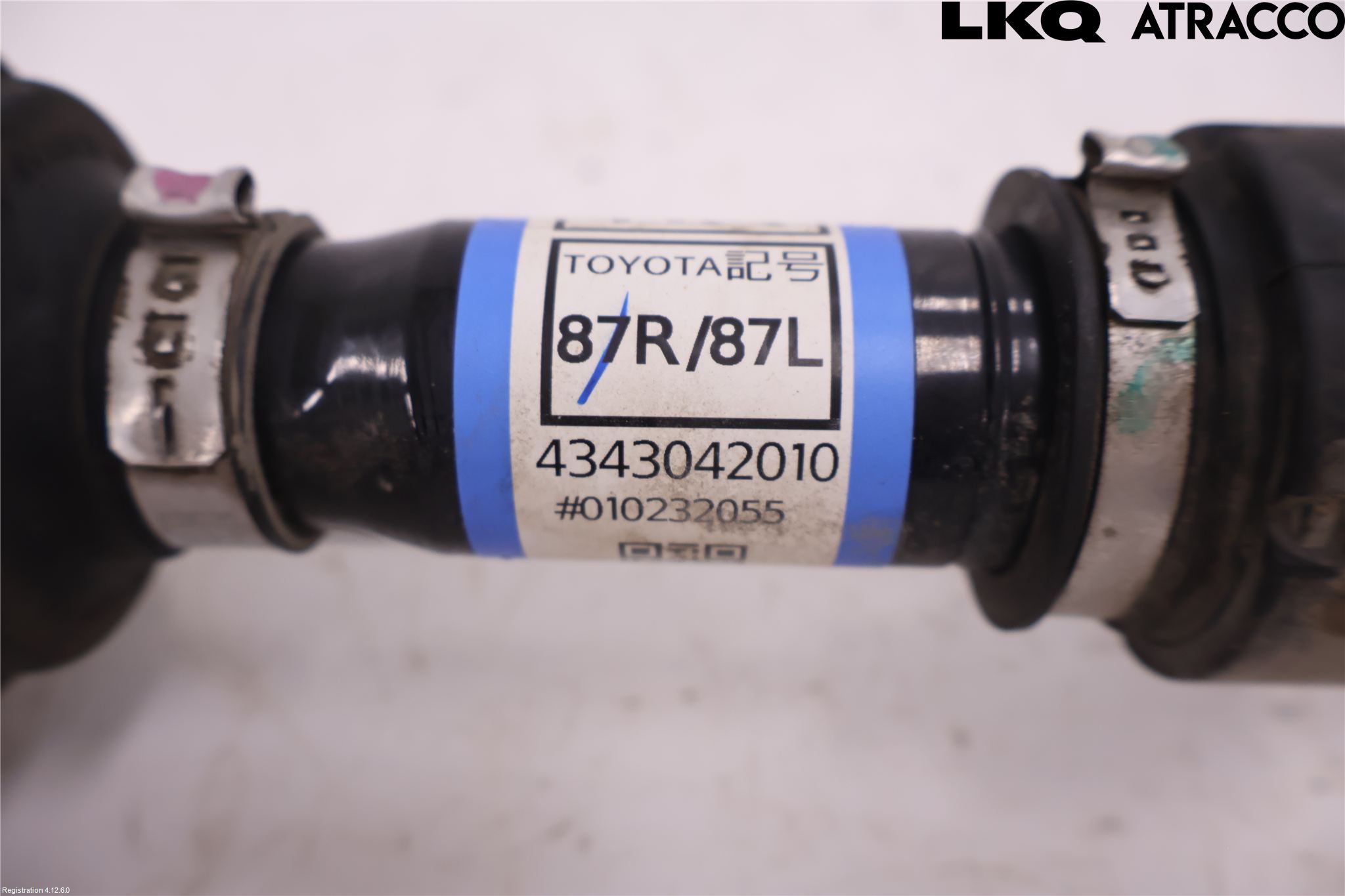 Toyota bZ4X EA10 22- Drivaksel Foran Kompl Høyre
