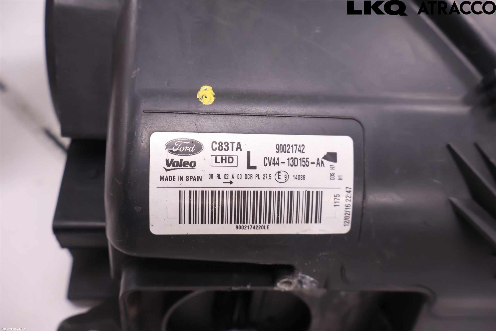 Ford KUGA 13-16 Frontlykt Venstre