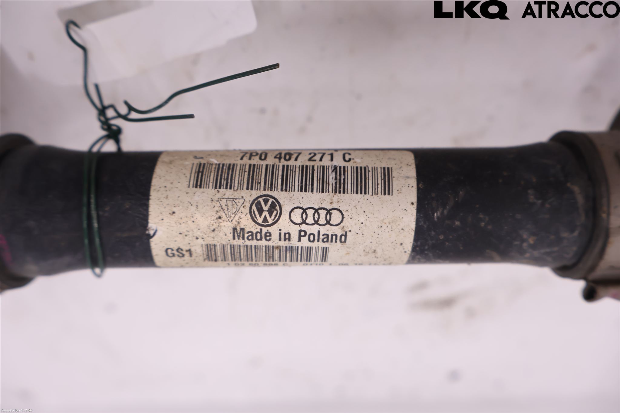 Audi Q7/SQ7 Drivaksel Foran Kompl Venstre